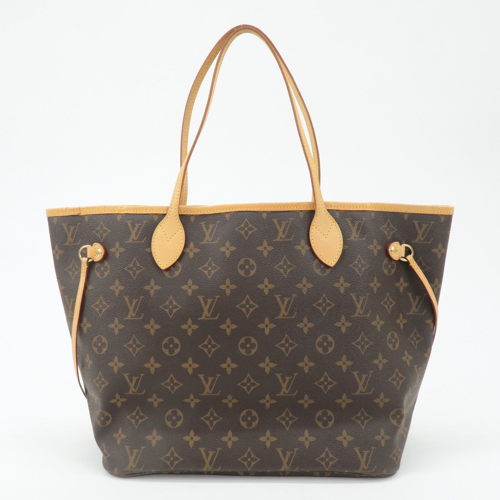 Louis Vuitton Monogram Neverfull MM Tote Bag Brown M40156 Used