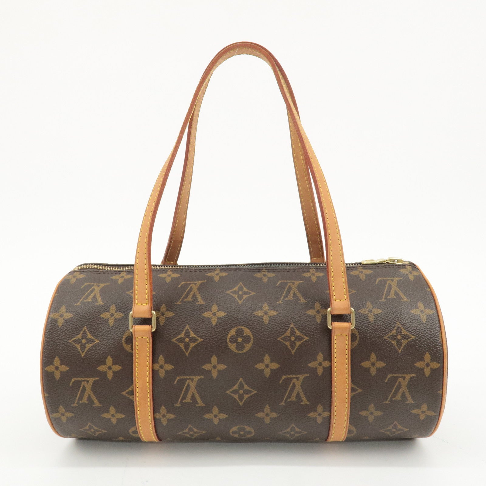 Louis Vuitton Monogram Papillon 30 Hand Bag New Style M51385 Used