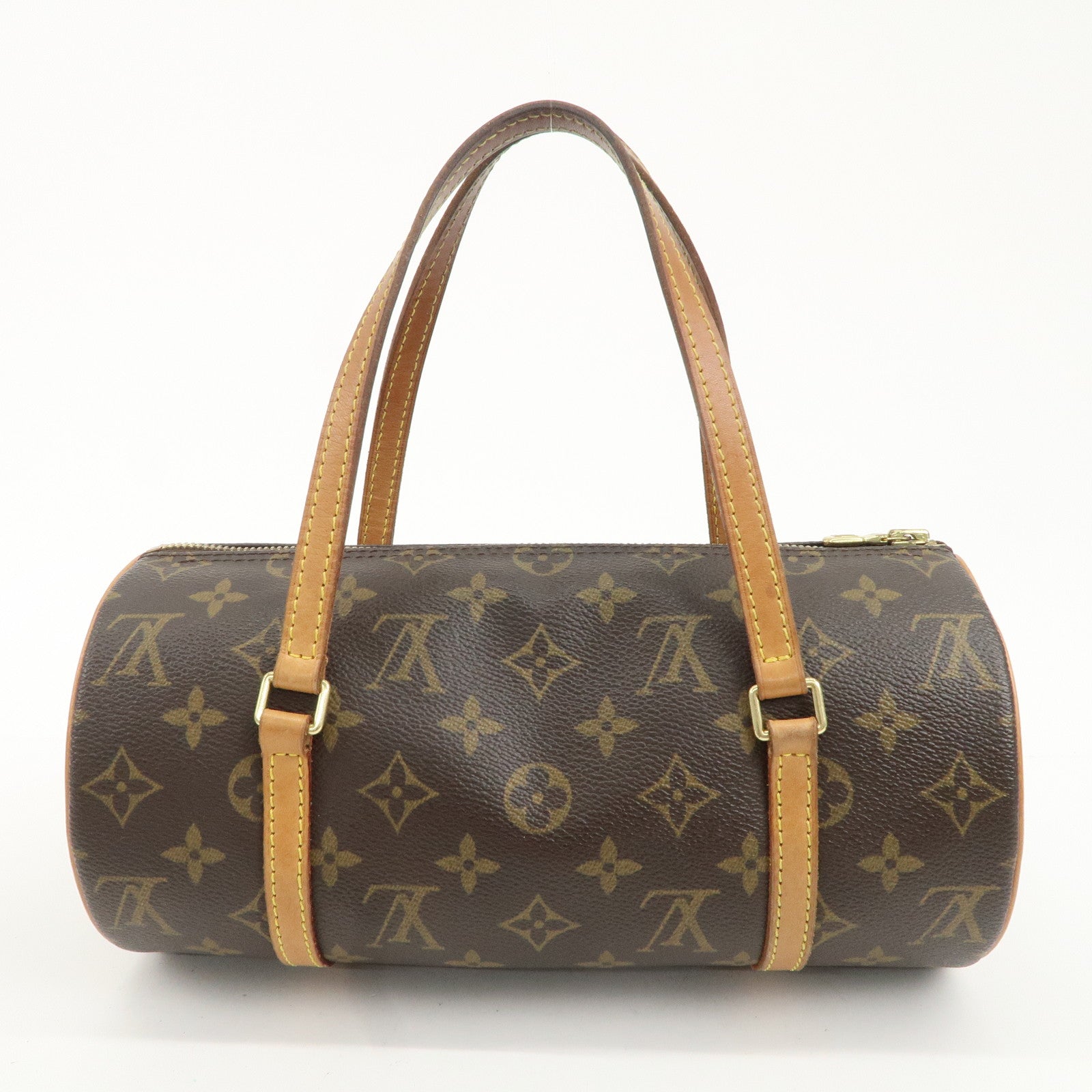 Louis Vuitton Monogram Papillon 26 Hand Bag New Style M51385 Used