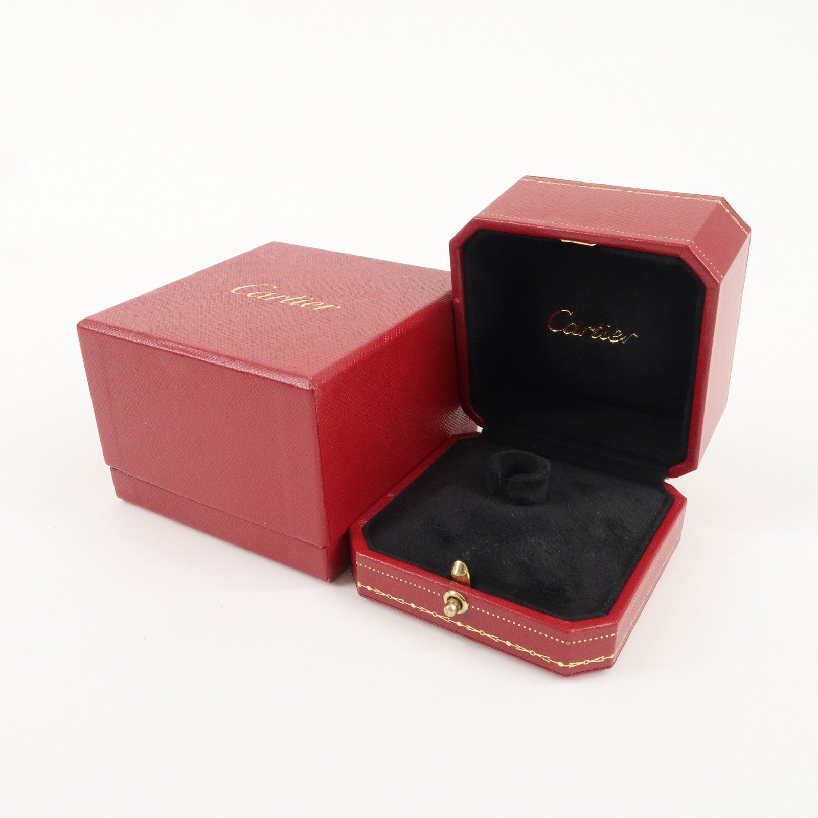 Cartier Set of 2 Ring Box Display Box Jewelry Box For Ring