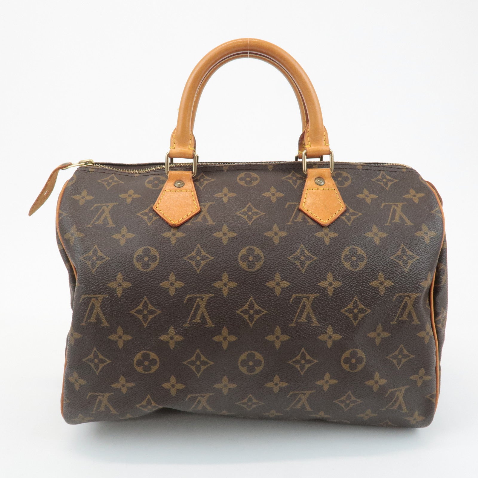 Louis Vuitton Monogram Speedy 30 Hand Bag Boston Bag M41526 Used