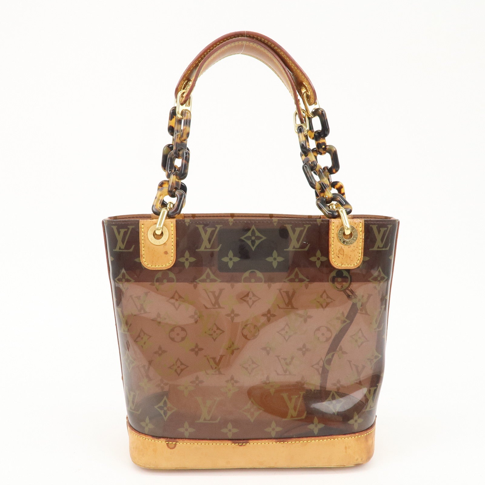 Louis Vuitton Monogram Vinyl Cabas Ambre PM Tote Bag M92502 Used