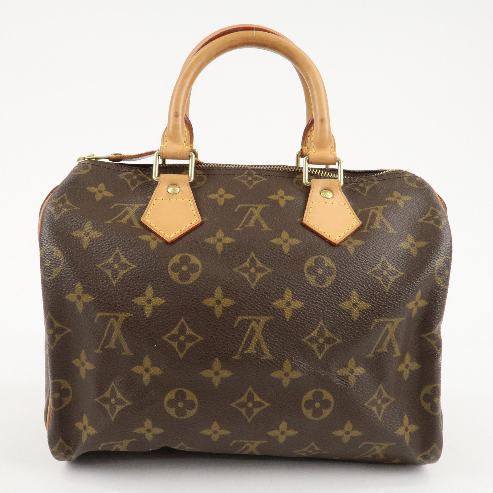 Louis Vuitton Monogram Speedy 25 Hand Bag Boston Bag M41528 Used