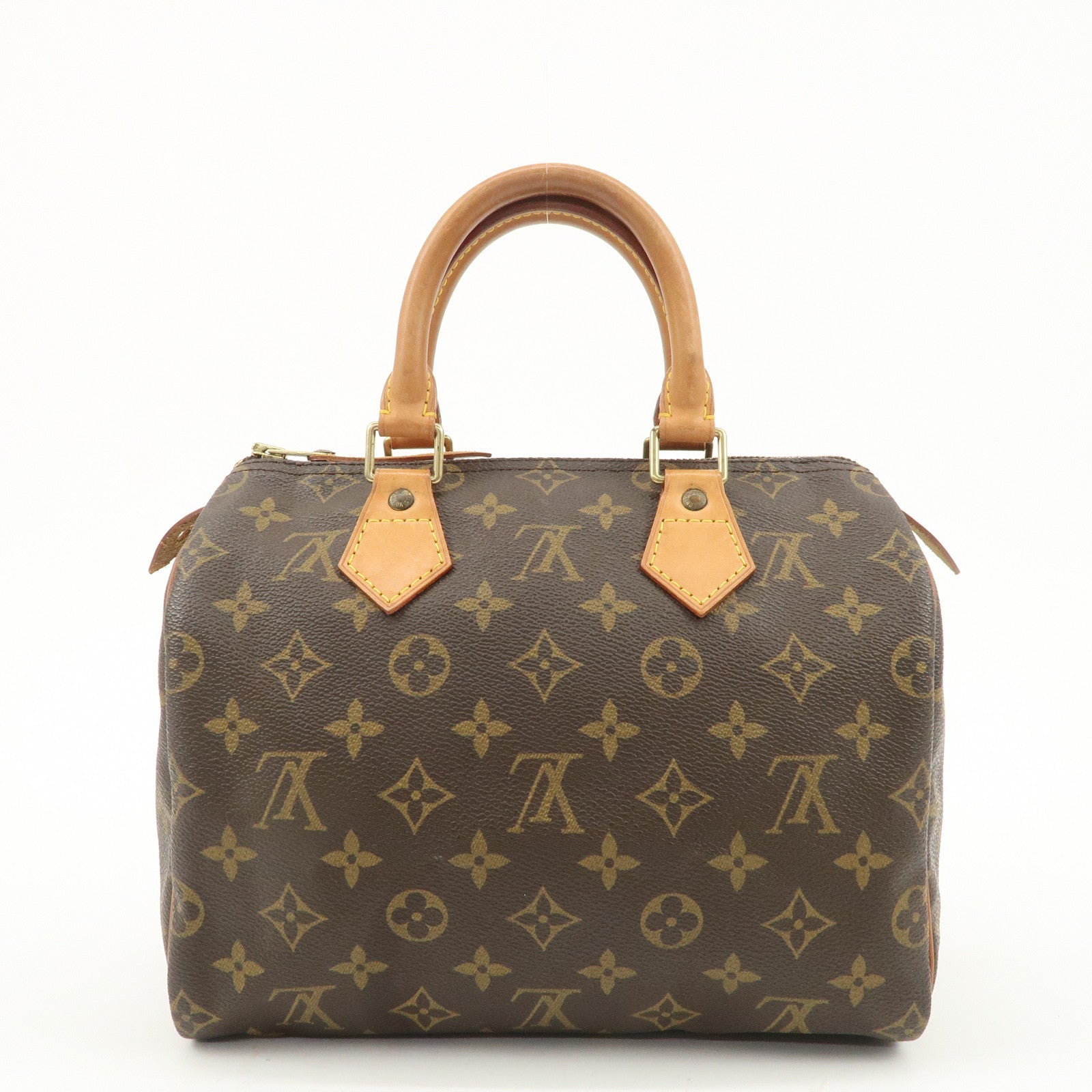 Louis Vuitton Monogram Speedy 25 Hand Bag Boston Bag M41528 Used