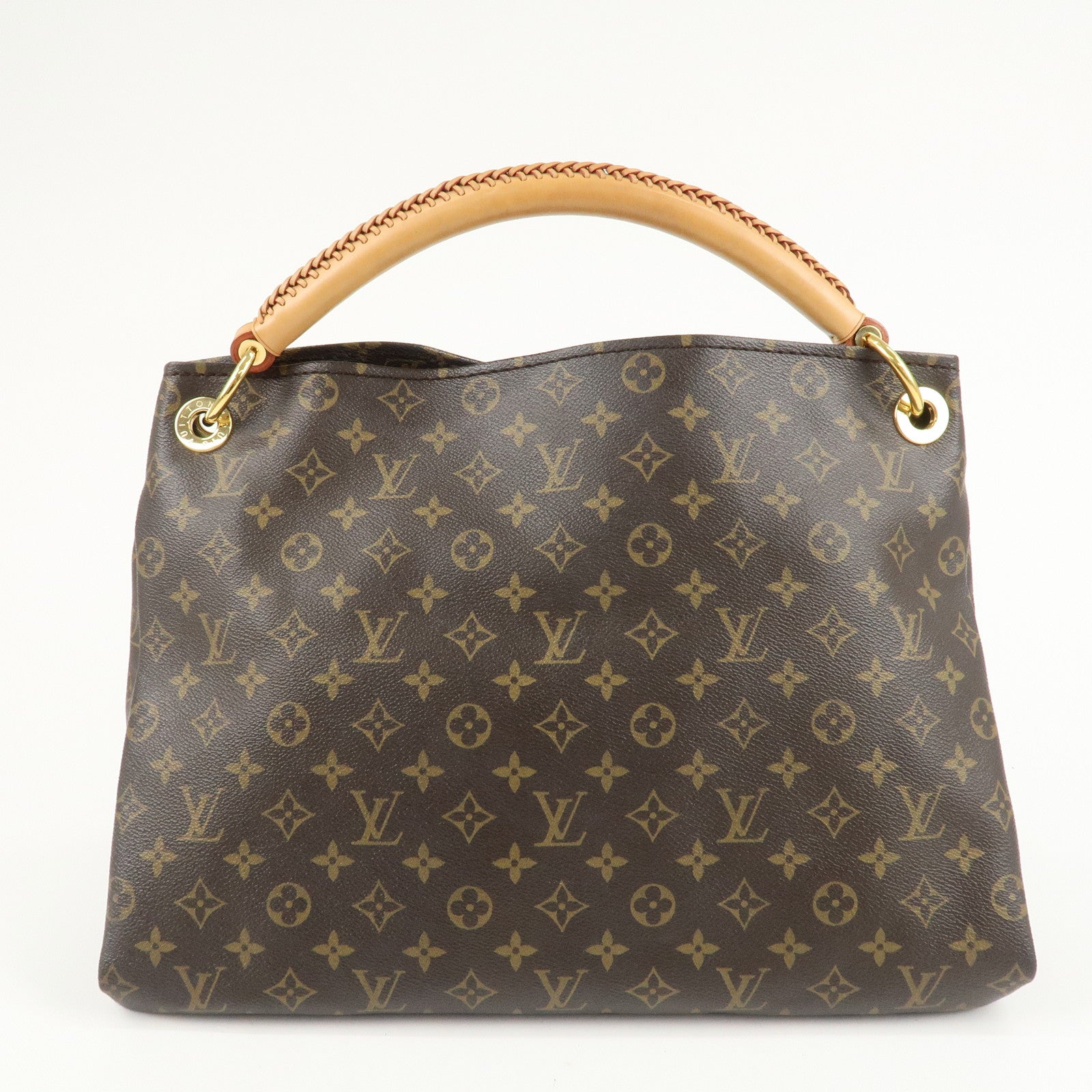 Louis Vuitton Monogram Artsy MM Shoulder Bag Brown M40249