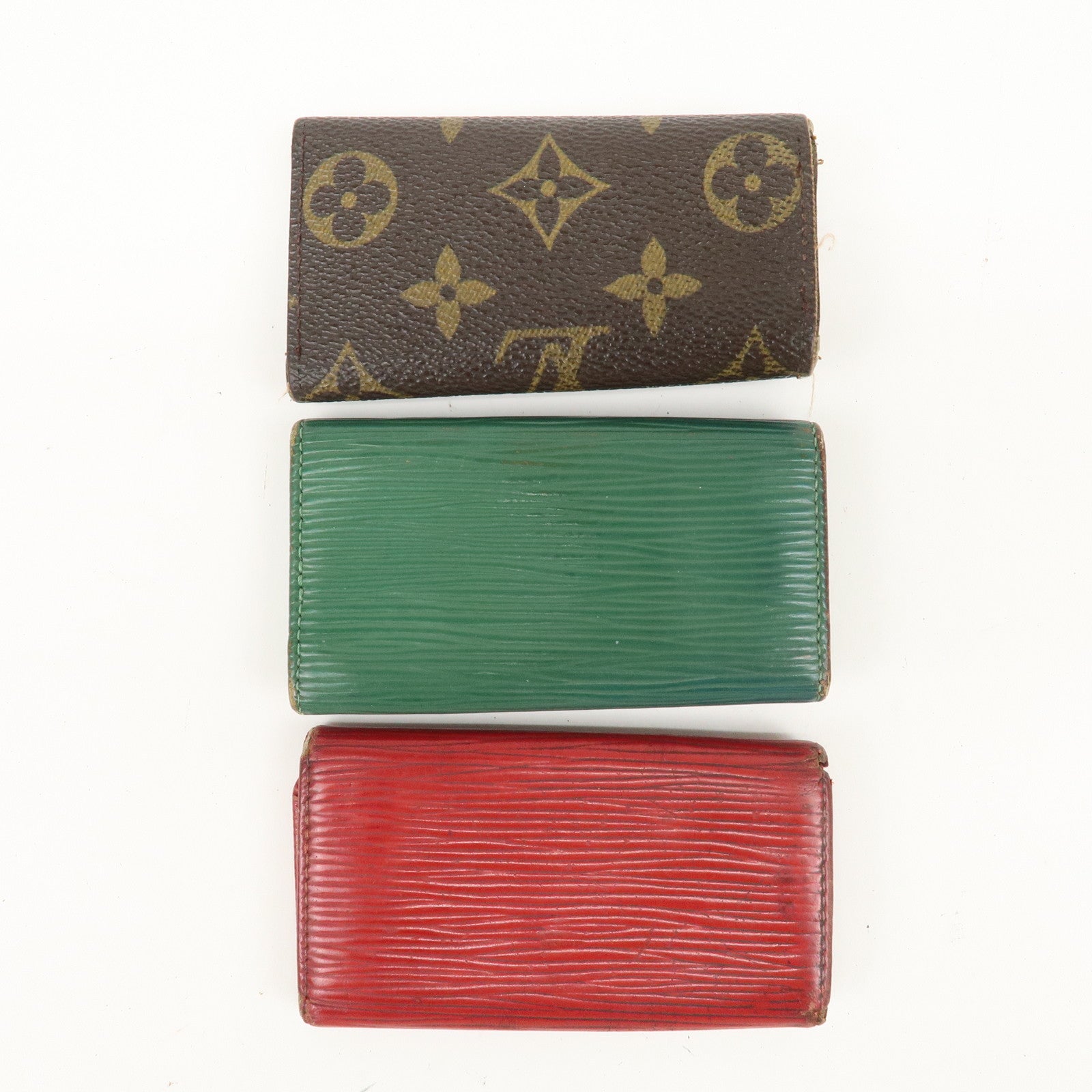 Louis Vuitton Set of 3 Multicles 4 Key Case M62631 M63824 M63827