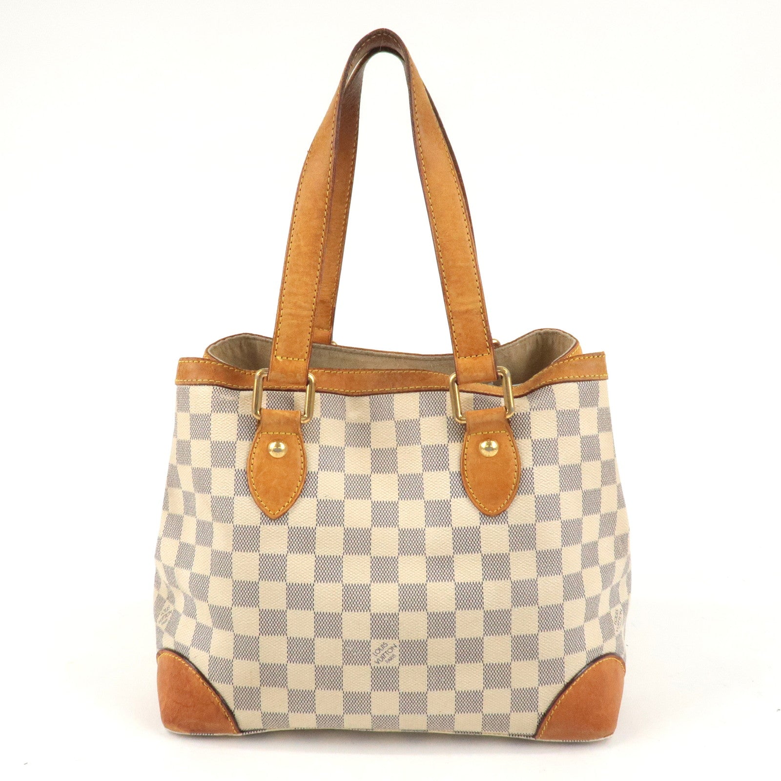 Louis Vuitton Damier Azur Hampstead PM Hand Bag N51207