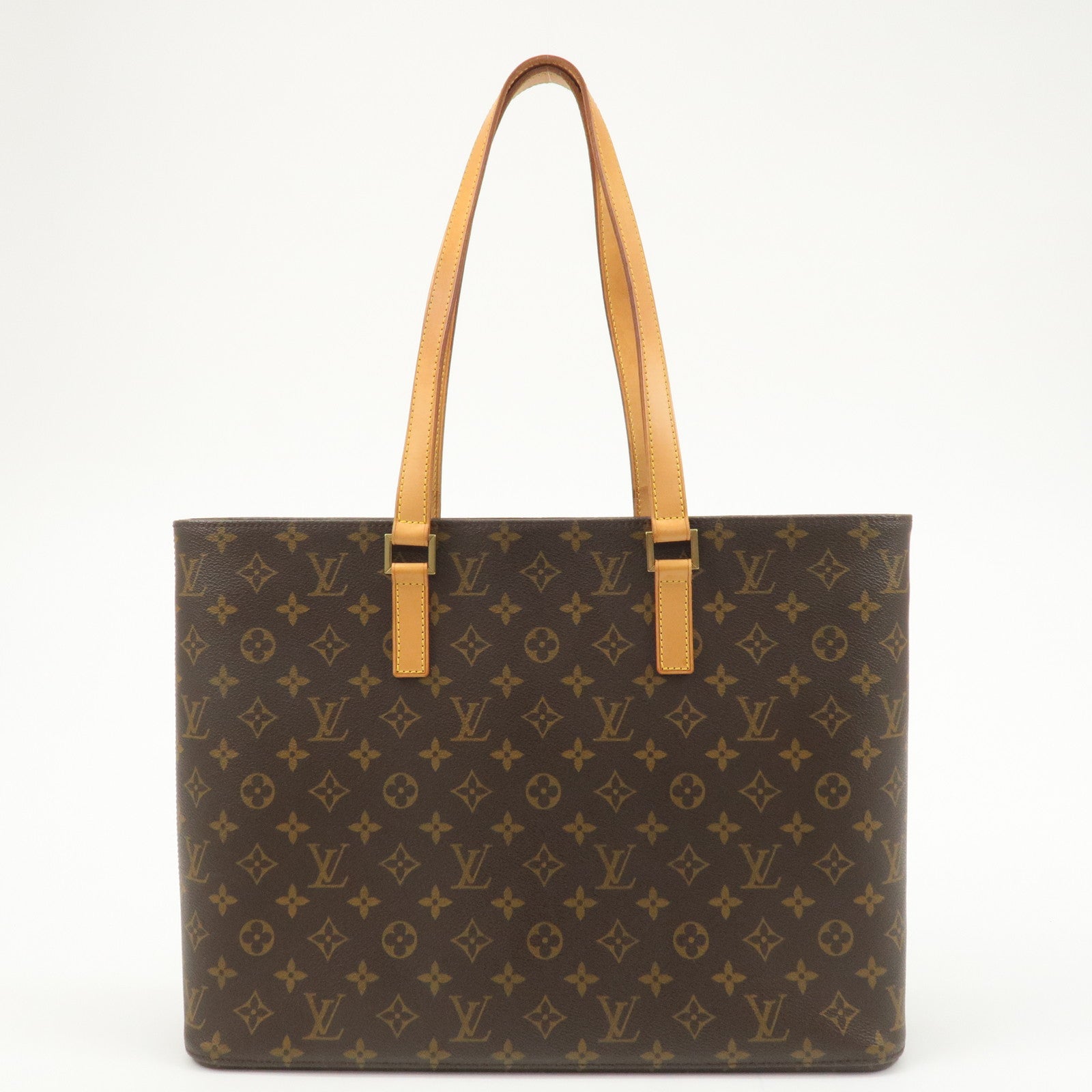 Louis Vuitton Monogram Luco Tote Bag Hand Bag Brown M51155