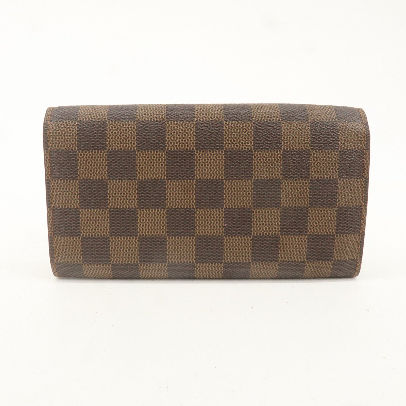 Louis Vuitton Damier Portefeuille Sarah Long Wallet Brown N61734