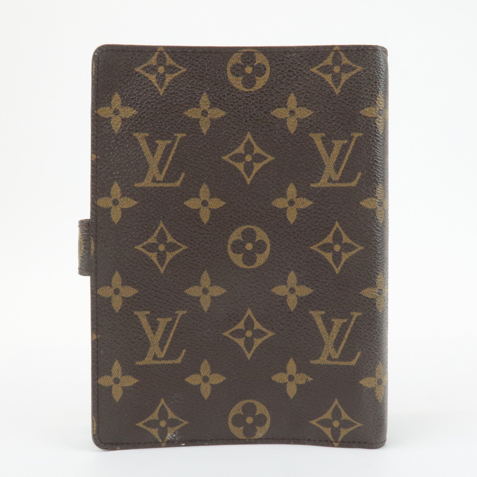 Louis Vuitton Monogram Agenda MM Planner Cover R20105 Used