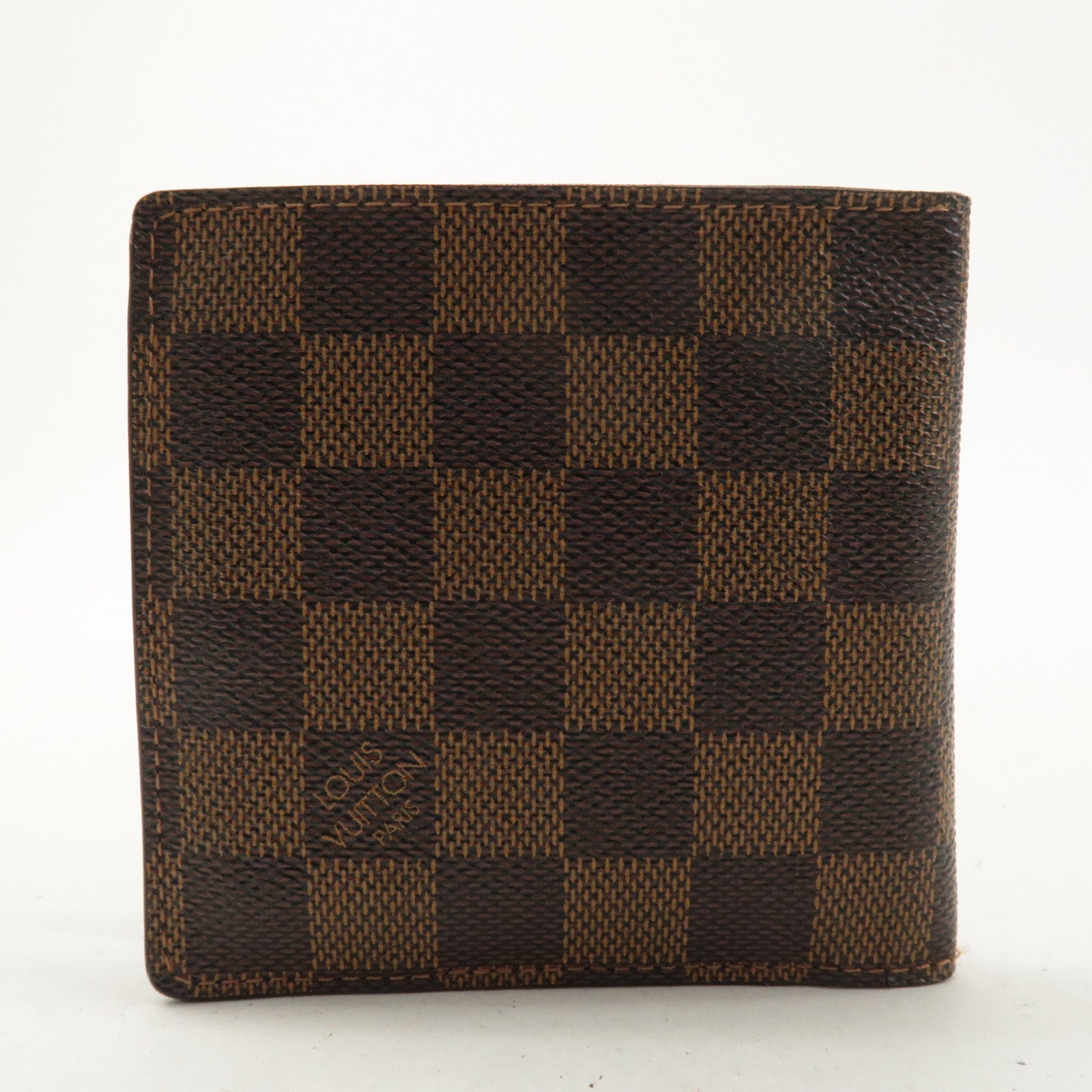 Louis Vuitton Damier Ebene Portefeuille Marco Wallet N61675