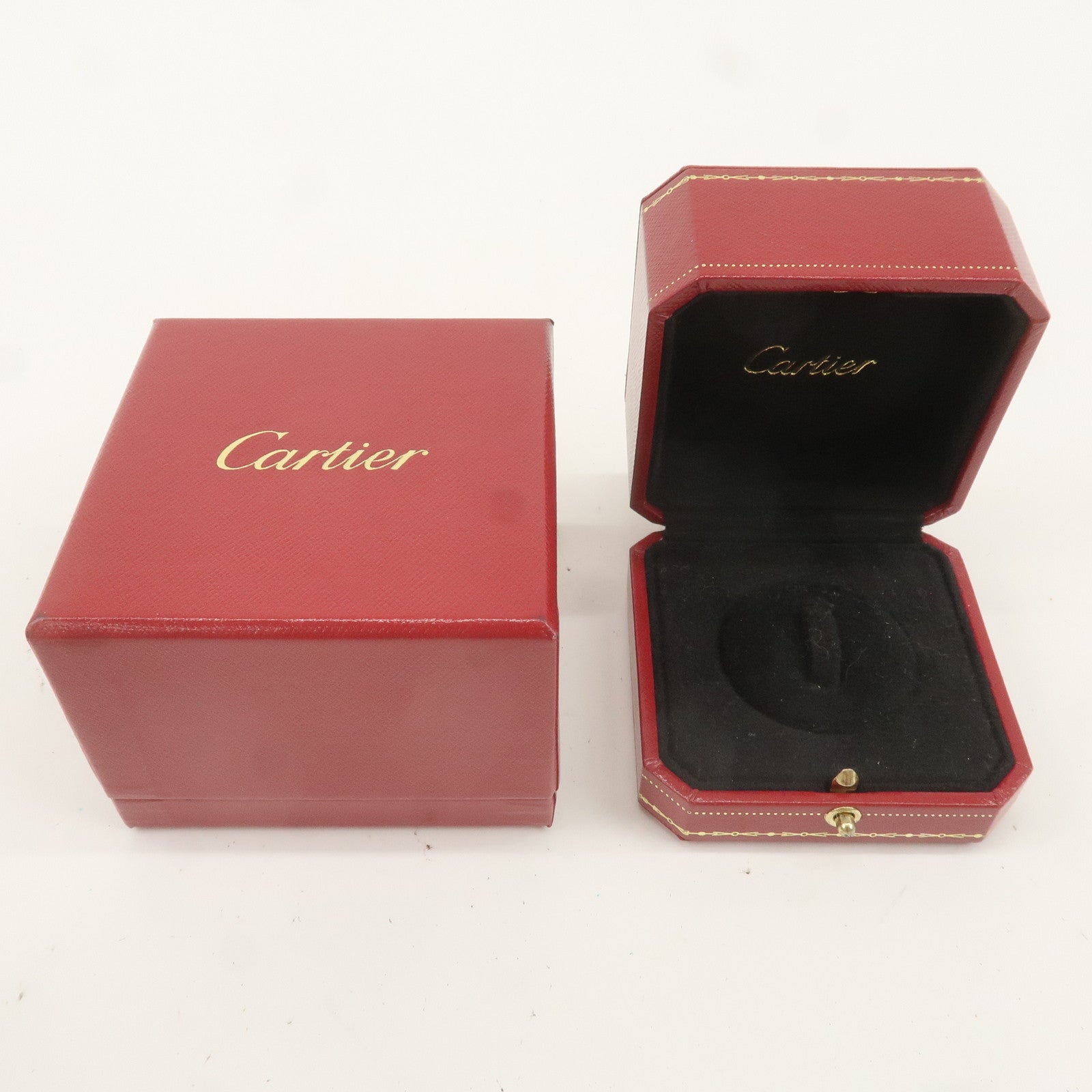 Cartier Set of 2 Ring Box Display Box Jewelry Box For Ring