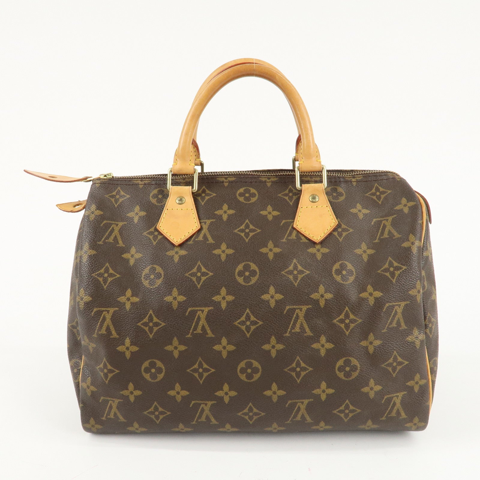 Louis Vuitton Monogram Speedy 30 Hand Bag Boston Bag M41526 Used