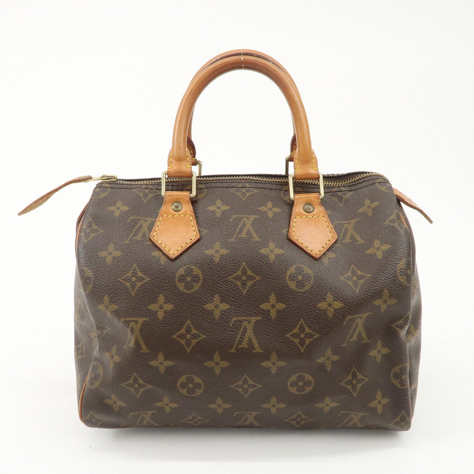 Louis Vuitton Monogram Speedy 25 Hand Bag Boston Bag M41528