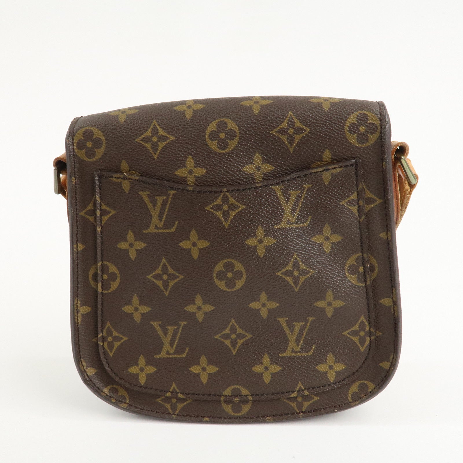 Louis Vuitton Monogram Mini Saint Cloud Shoulder Bag M51244 Used