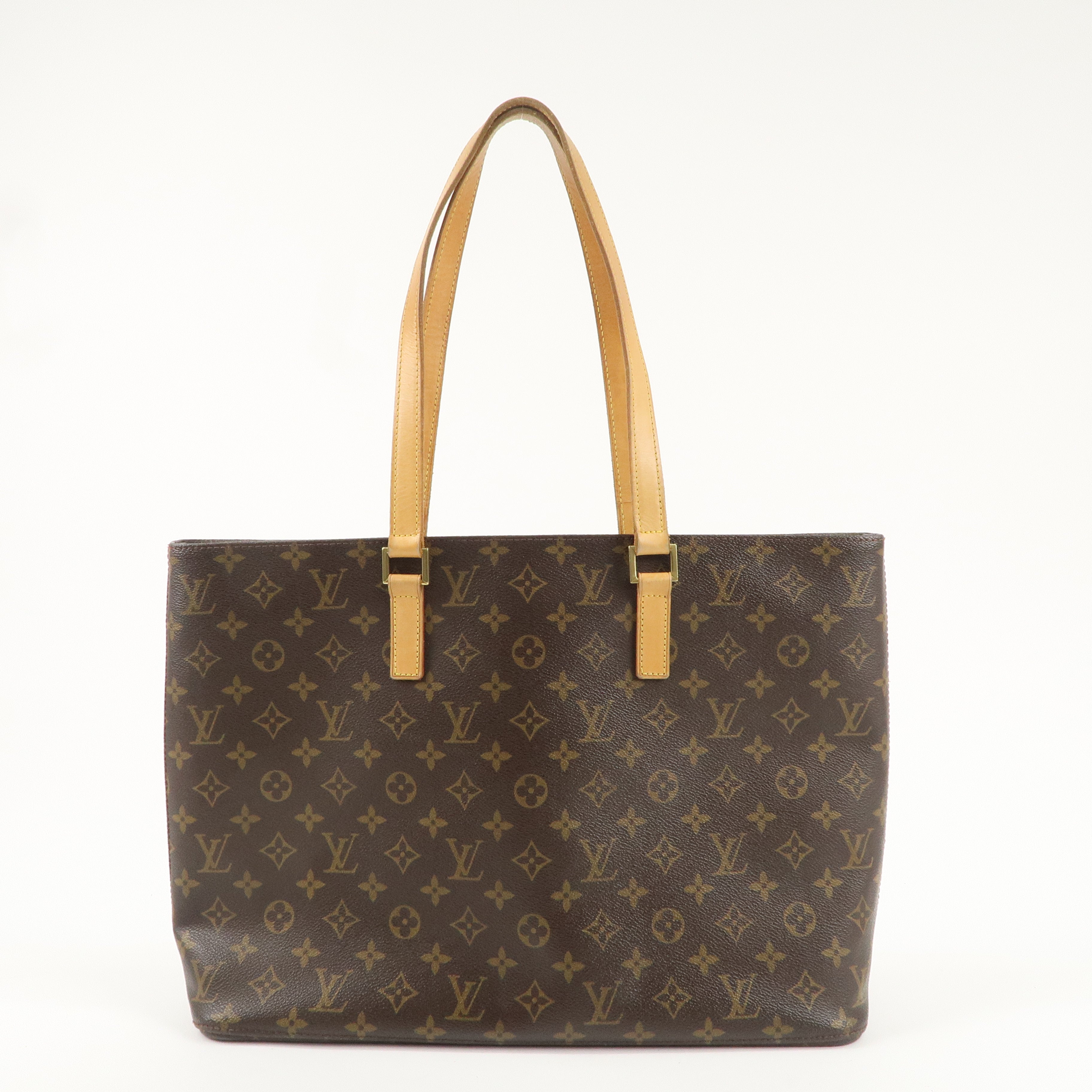 Louis Vuitton Monogram Luco Tote Bag Hand Bag Brown M51155