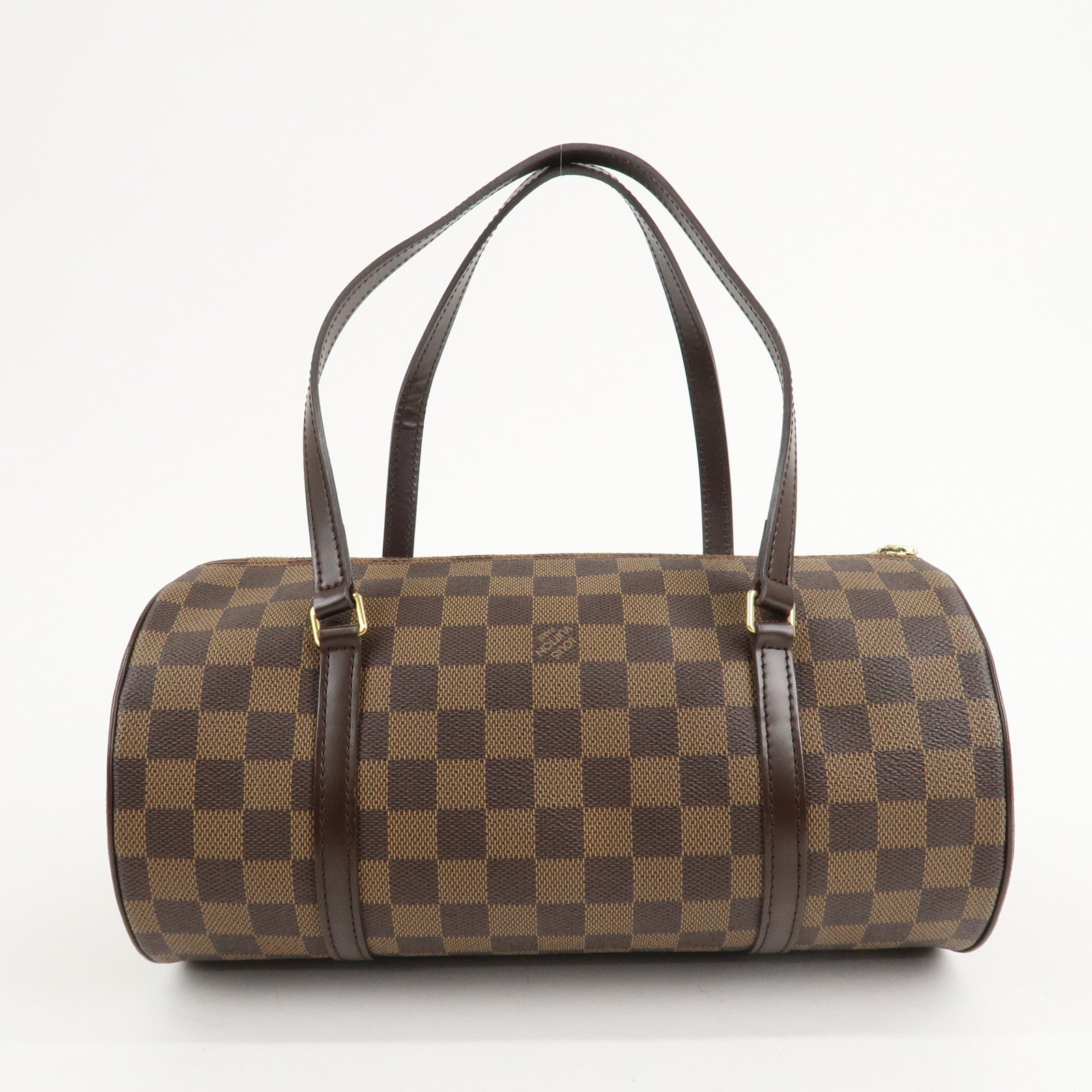 Louis Vuitton Damier Ebene Papillon 30 Hand Bag Brown N51303