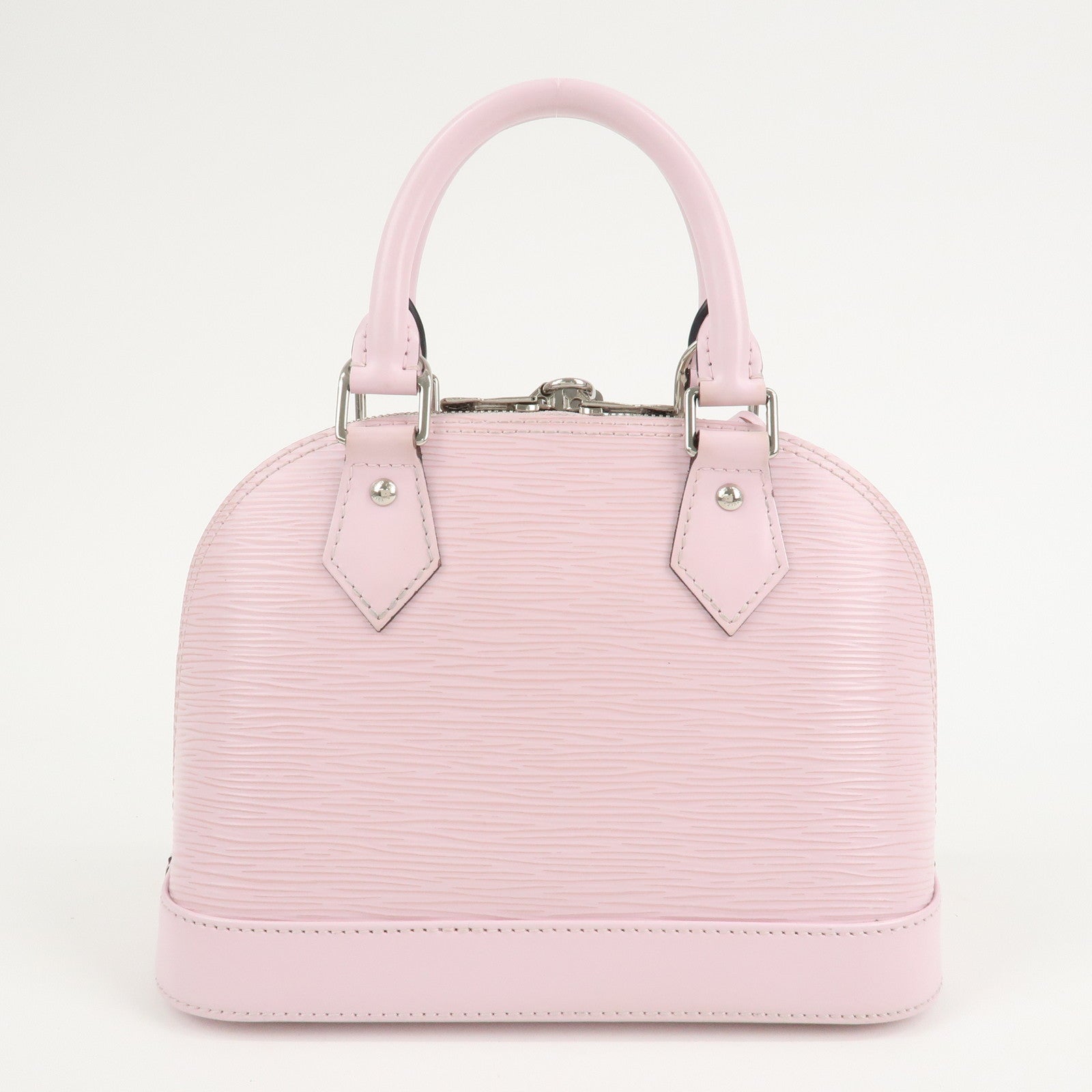 Louis Vuitton Epi Alma BB Hand Bag Rose Ballerine M41323