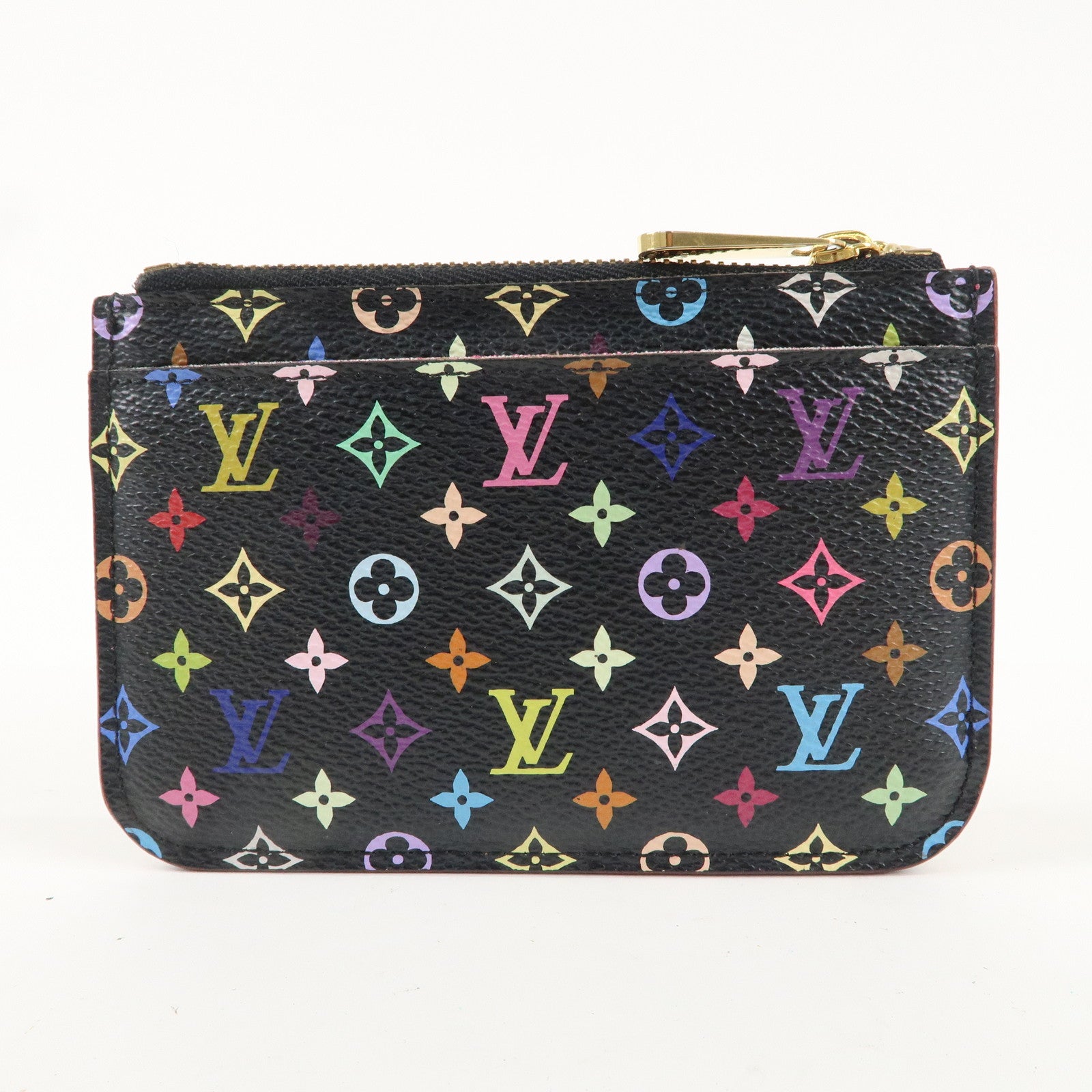 Louis Vuitton Monogram Multi Color Pochette Cles Coin Case M93735