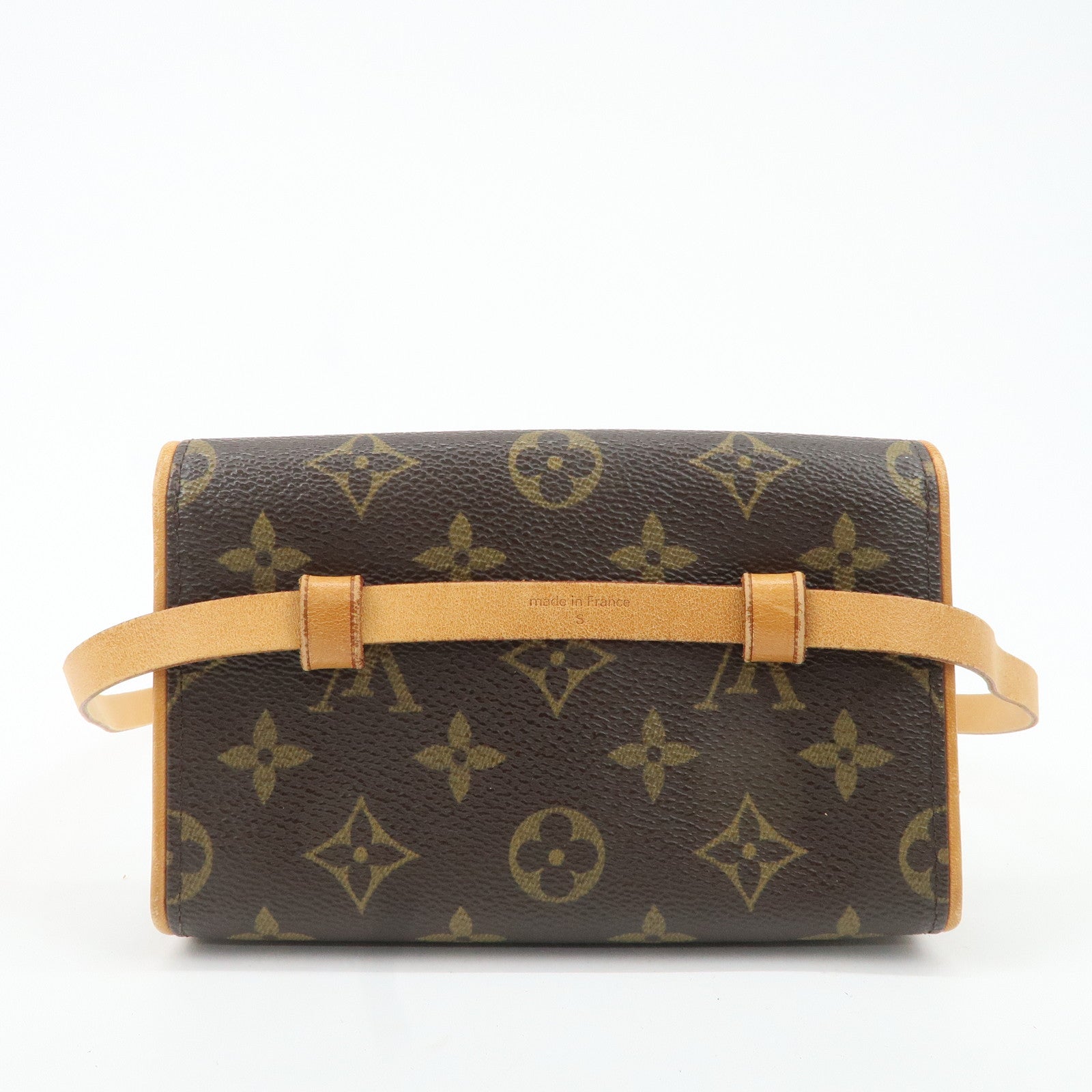 Louis Vuitton Monogram Pochette Florentine Waist Bag Belt S M51855