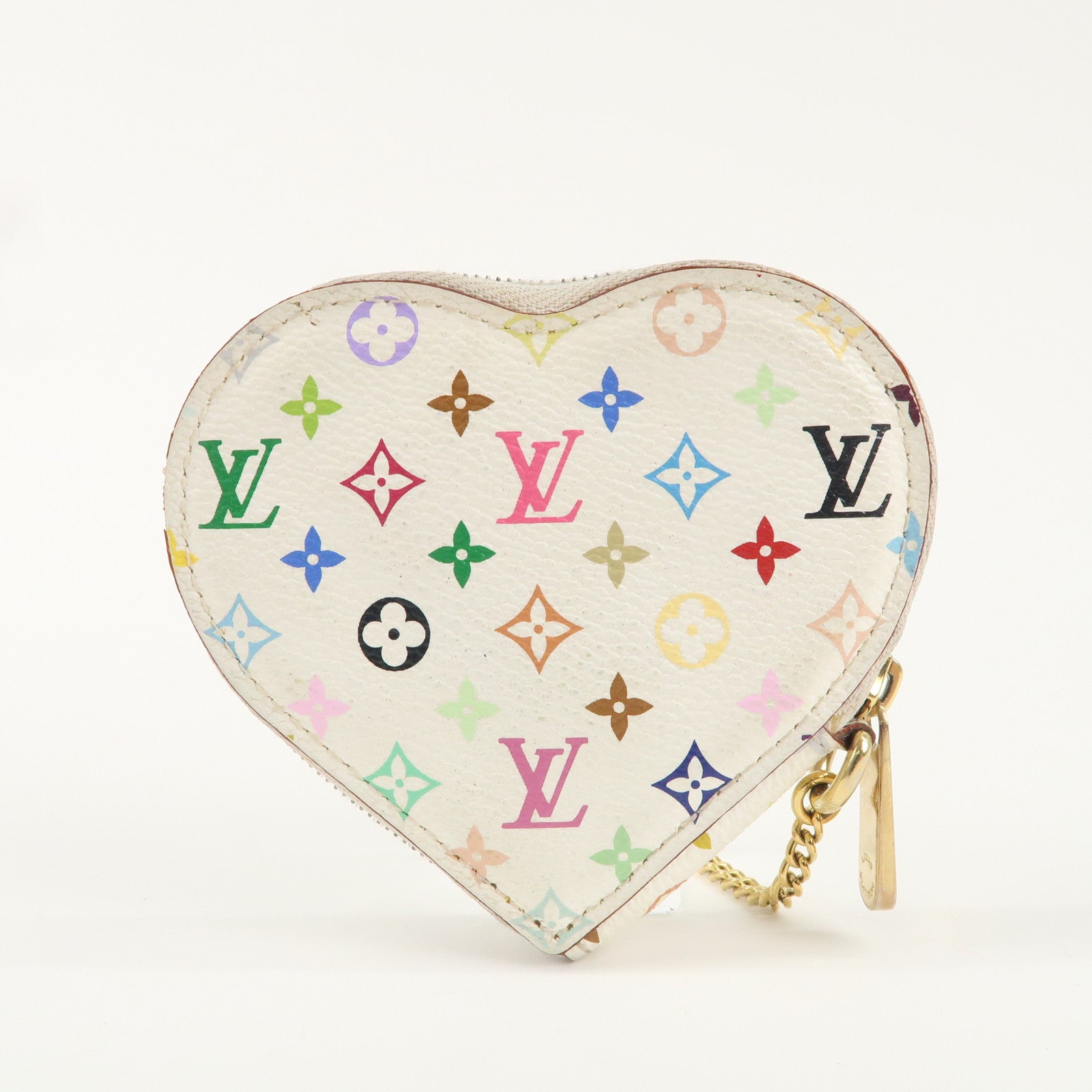 Louis Vuitton Monogram Multi Color Porte Monnaie Coeur M60040