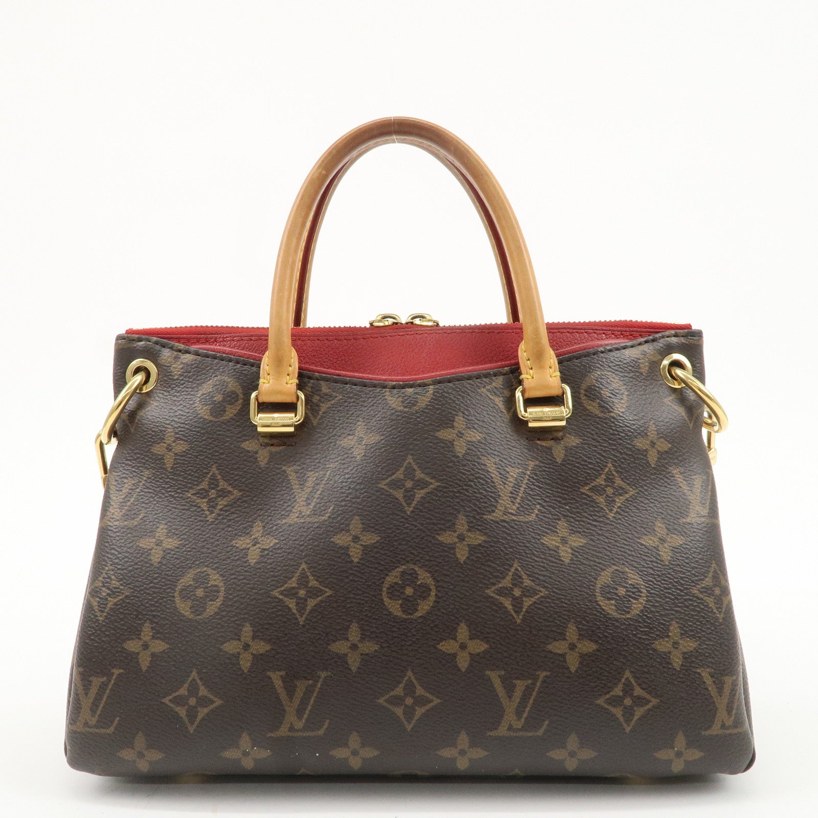 Louis Vuitton MonogramPallas BB 2Way Hand Bag Shoulder Bag M41241 Used