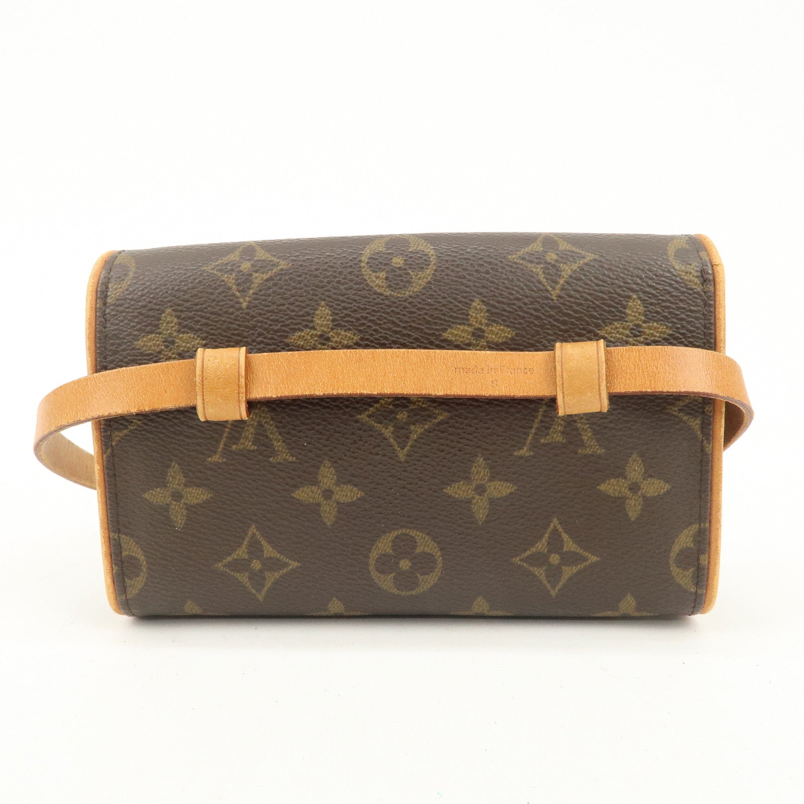 Louis Vuitton Monogram Pochette Florentine Waist Bag Belt S M51855 Used