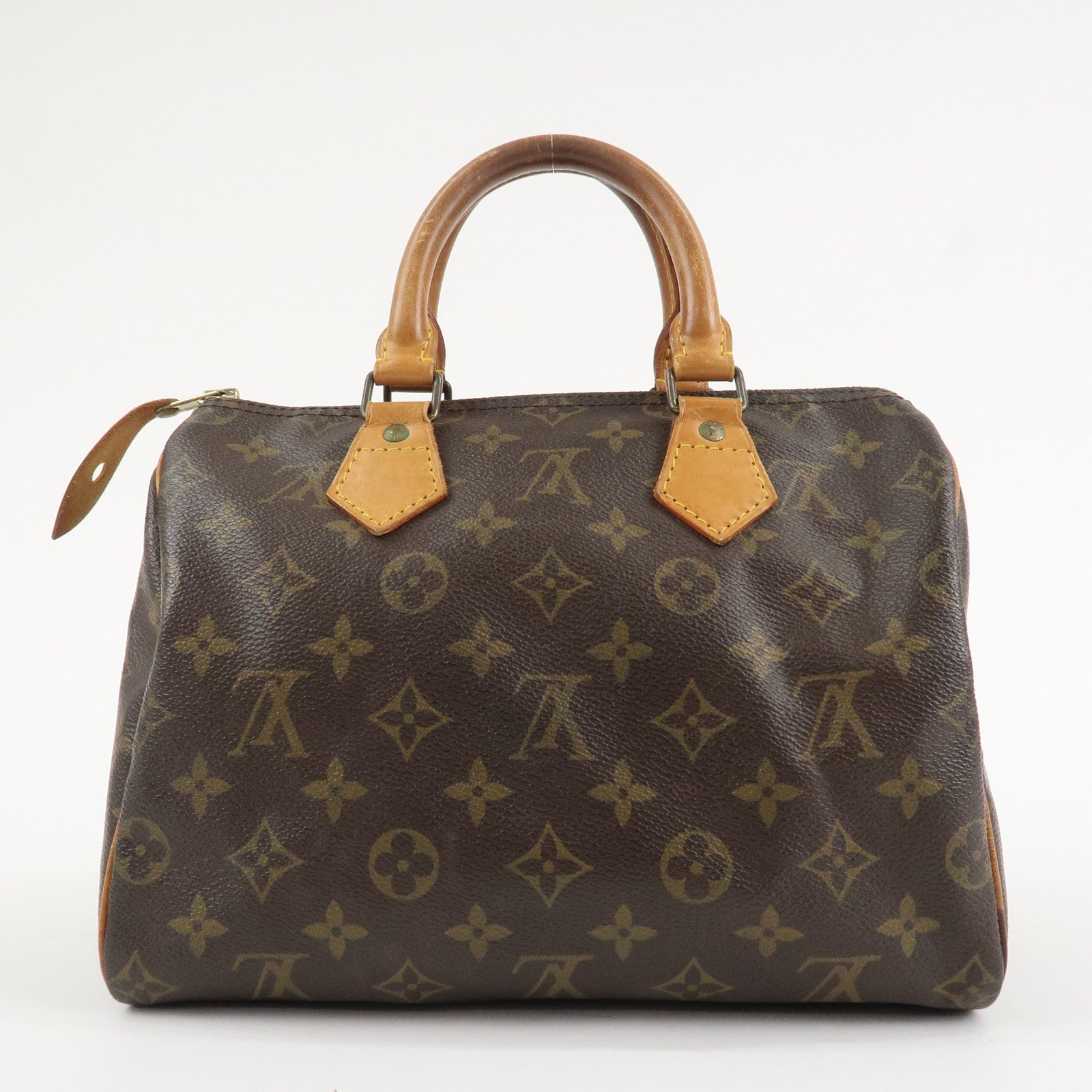 Louis Vuitton Monogram Speedy 25 Hand Bag Boston Bag M41528 Used