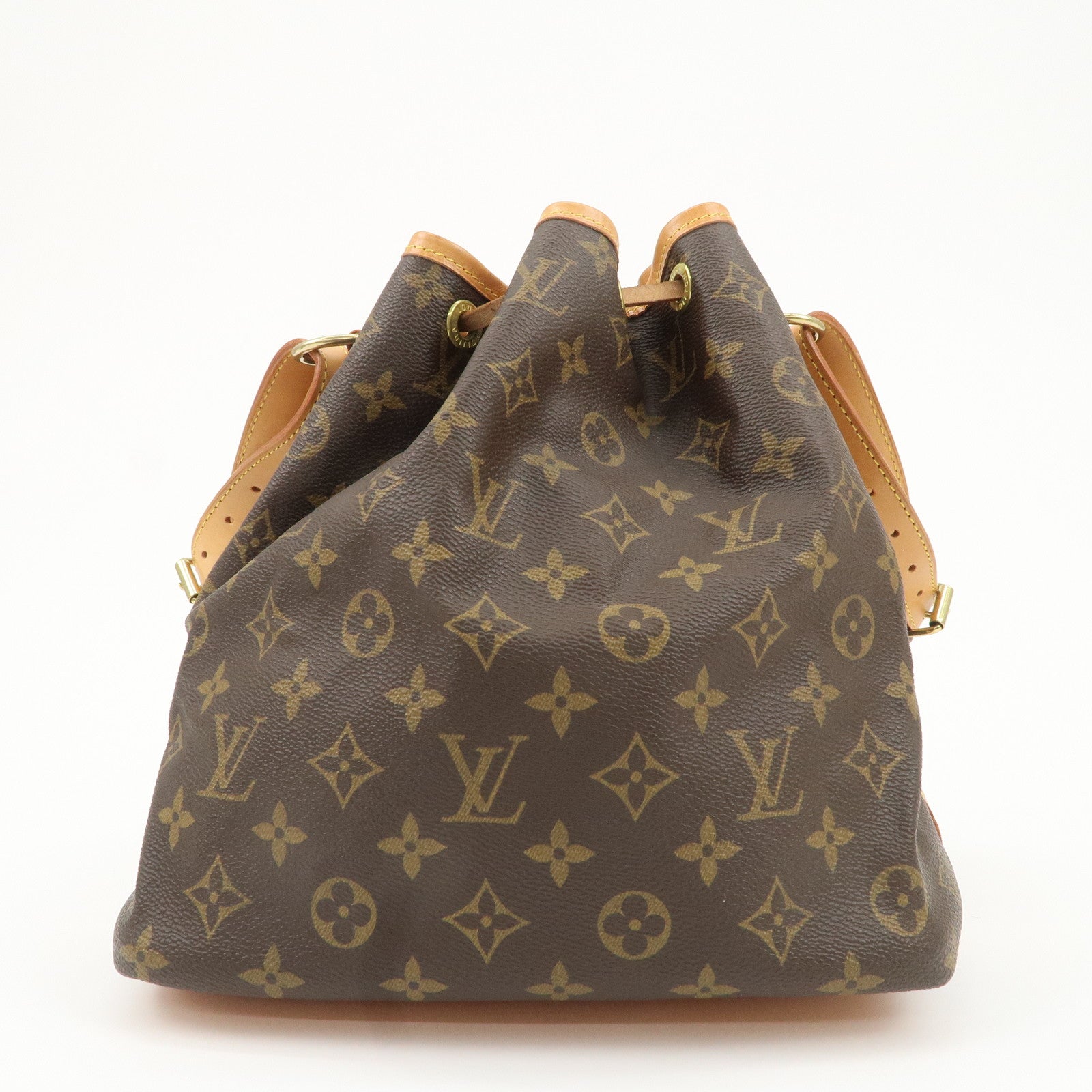 Louis Vuitton Monogram Petit Noe Shoulder Bag Brown M42226 Used