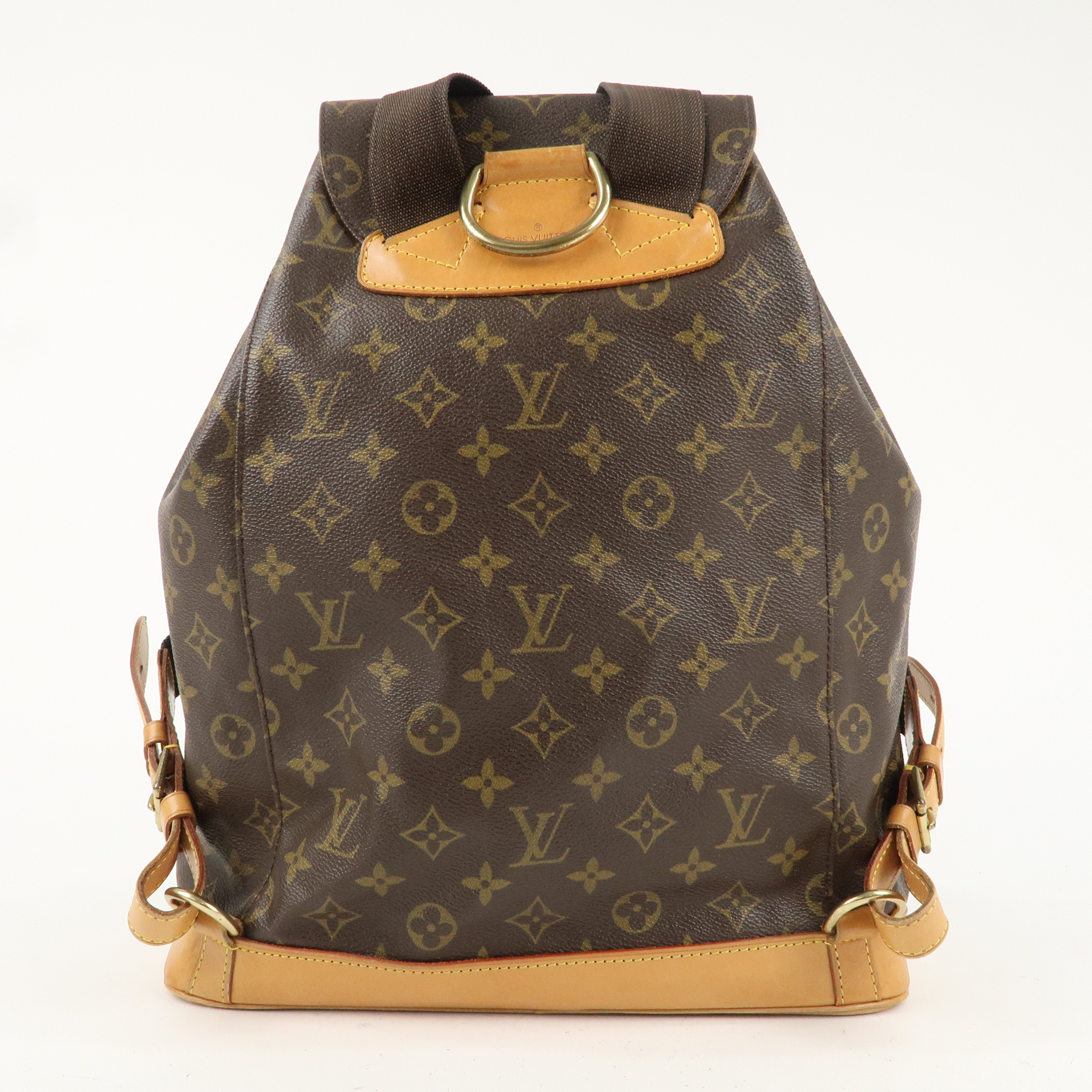 Louis Vuitton Monogram Montsouris GM Back Pack Brown M51135