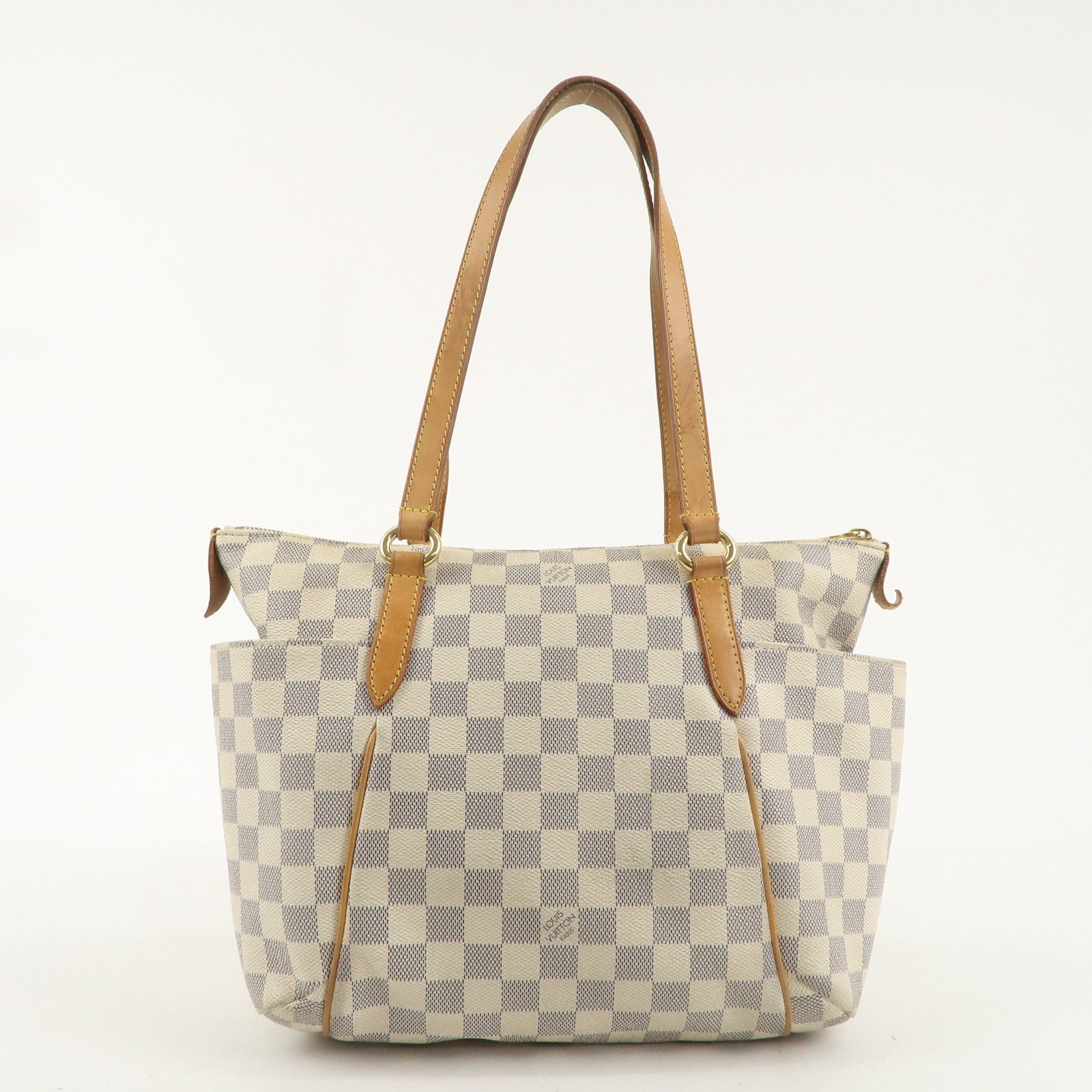 Louis Vuitton Damier Azur Totally MM Tote Bag Shoulder Bag N51261