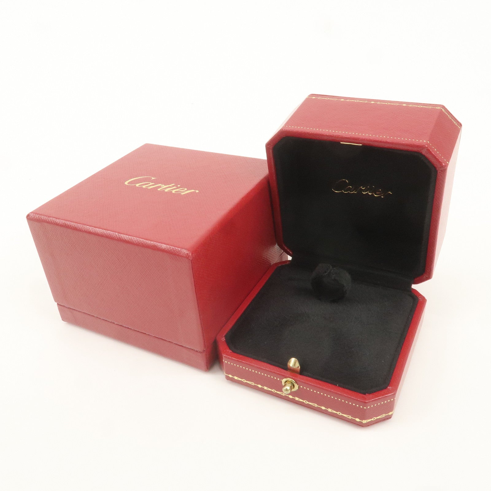 Cartier Set of 2 Ring Box Display Box Jewelry Box For Ring