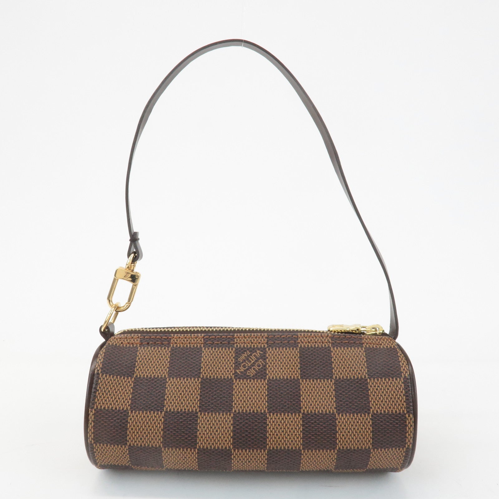 Louis Vuitton Damier Ebene Mini Pouch for Papillon Bag Brown