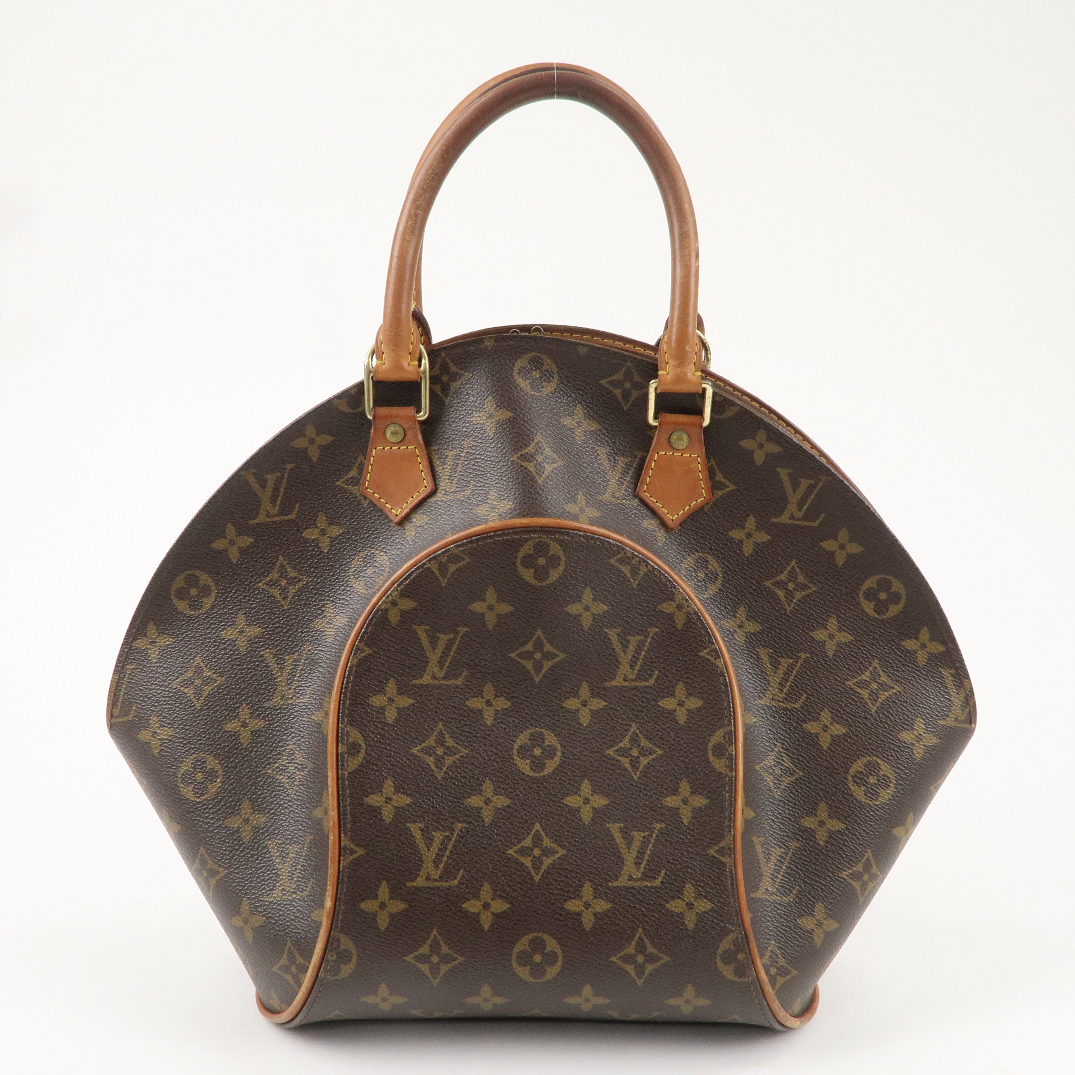 Louis Vuitton Monogram Ellipse MM Hand Bag Brown M51126