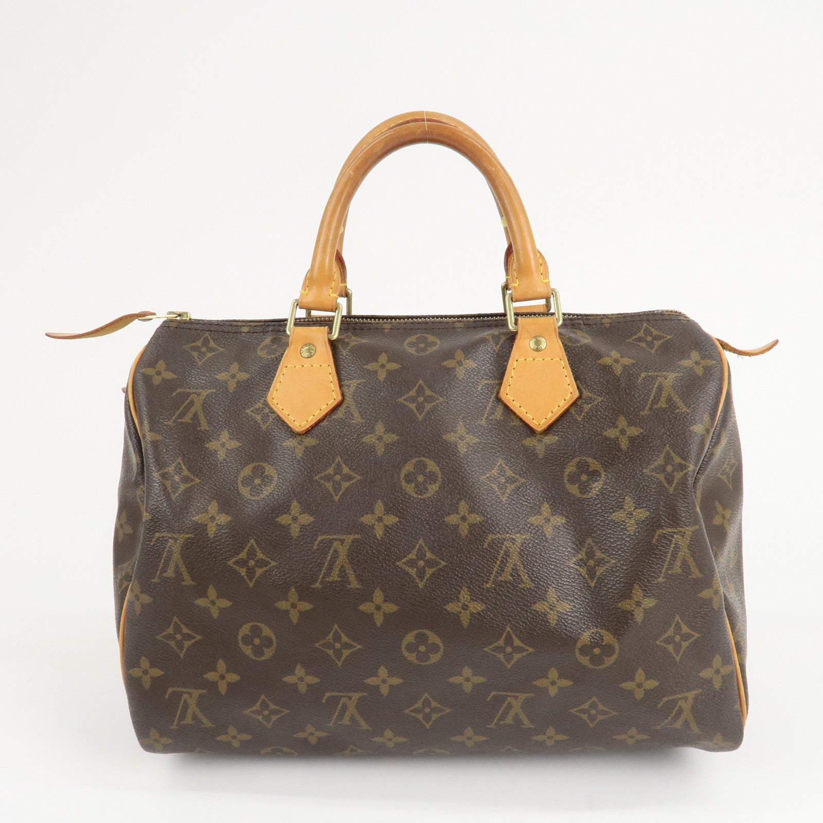 Louis Vuitton Monogram Speedy 30 Hand Bag Boston Bag M41526 Used