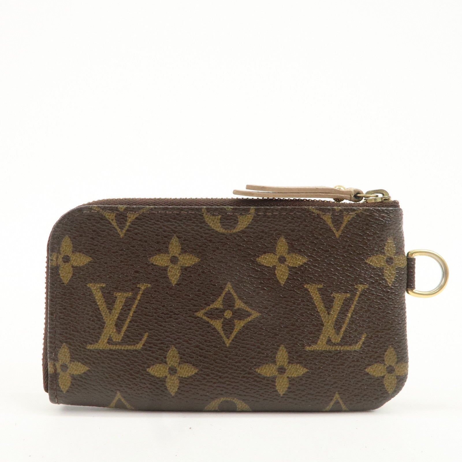 Louis Vuitton Monogram T&B Pochette Cles Complice Coin Case N58025 Used