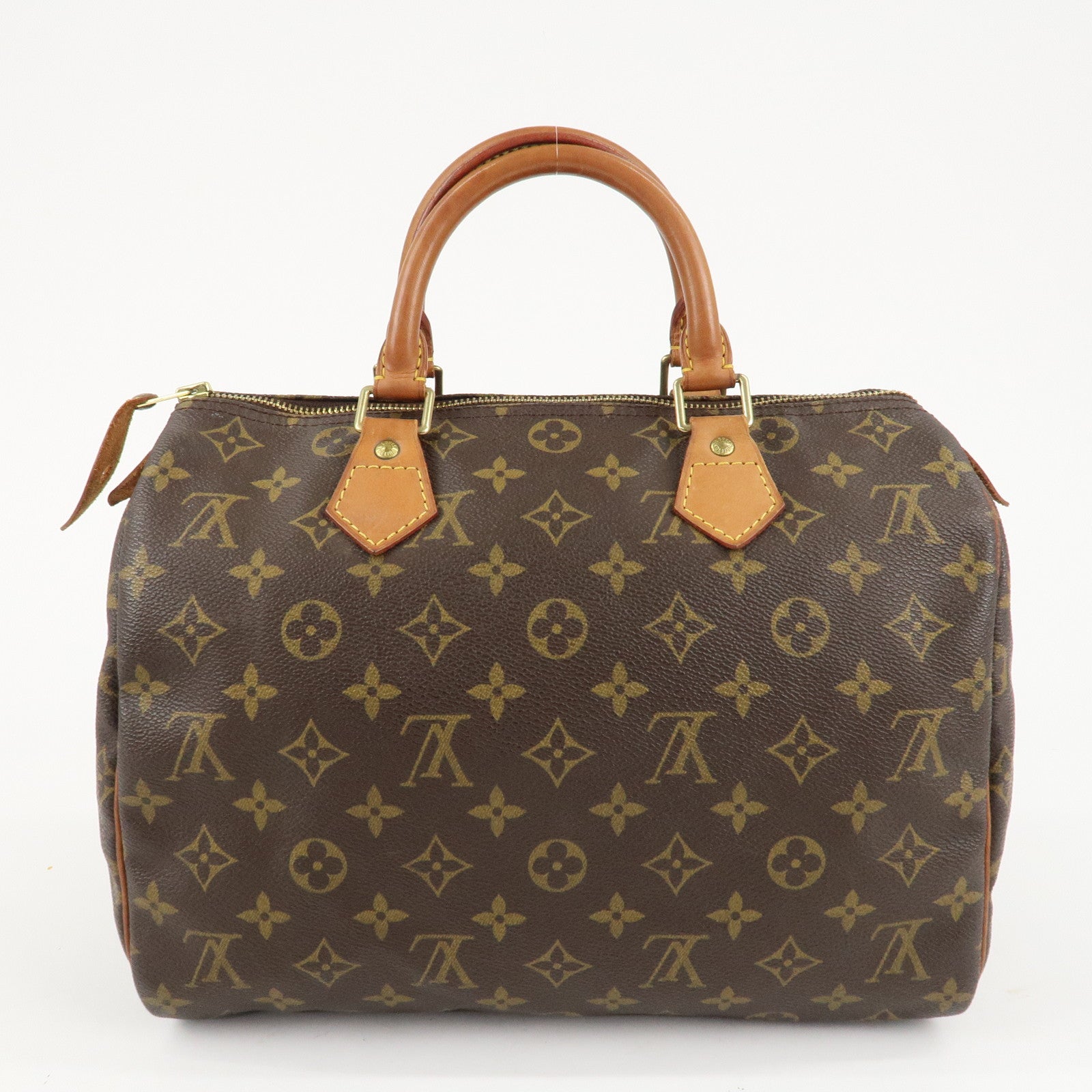 Louis Vuitton Monogram Speedy 30 Hand Bag Boston Bag M41526 Used