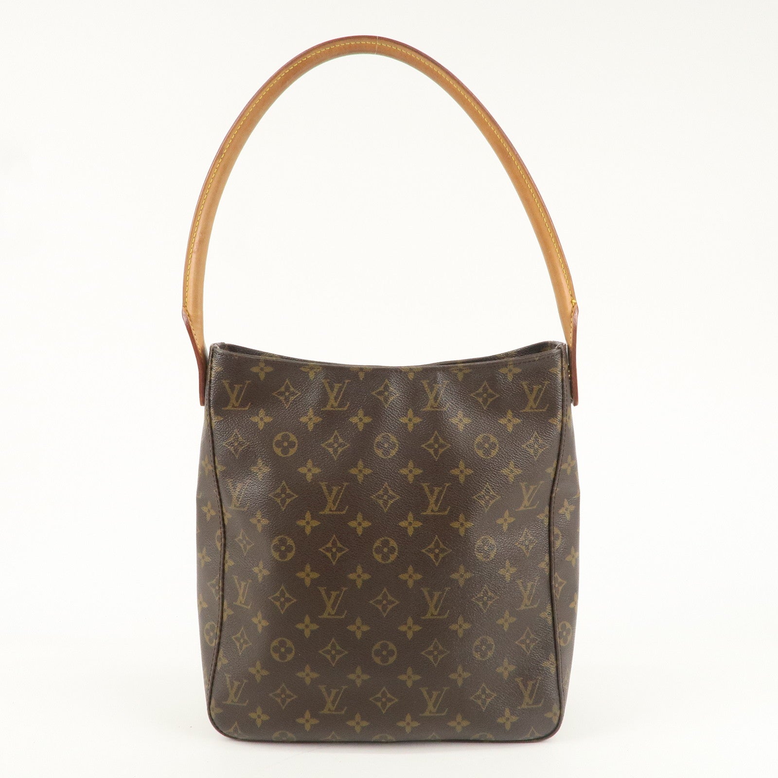 Louis Vuitton Monogram Looping GM Shoulder Bag Brown M51145