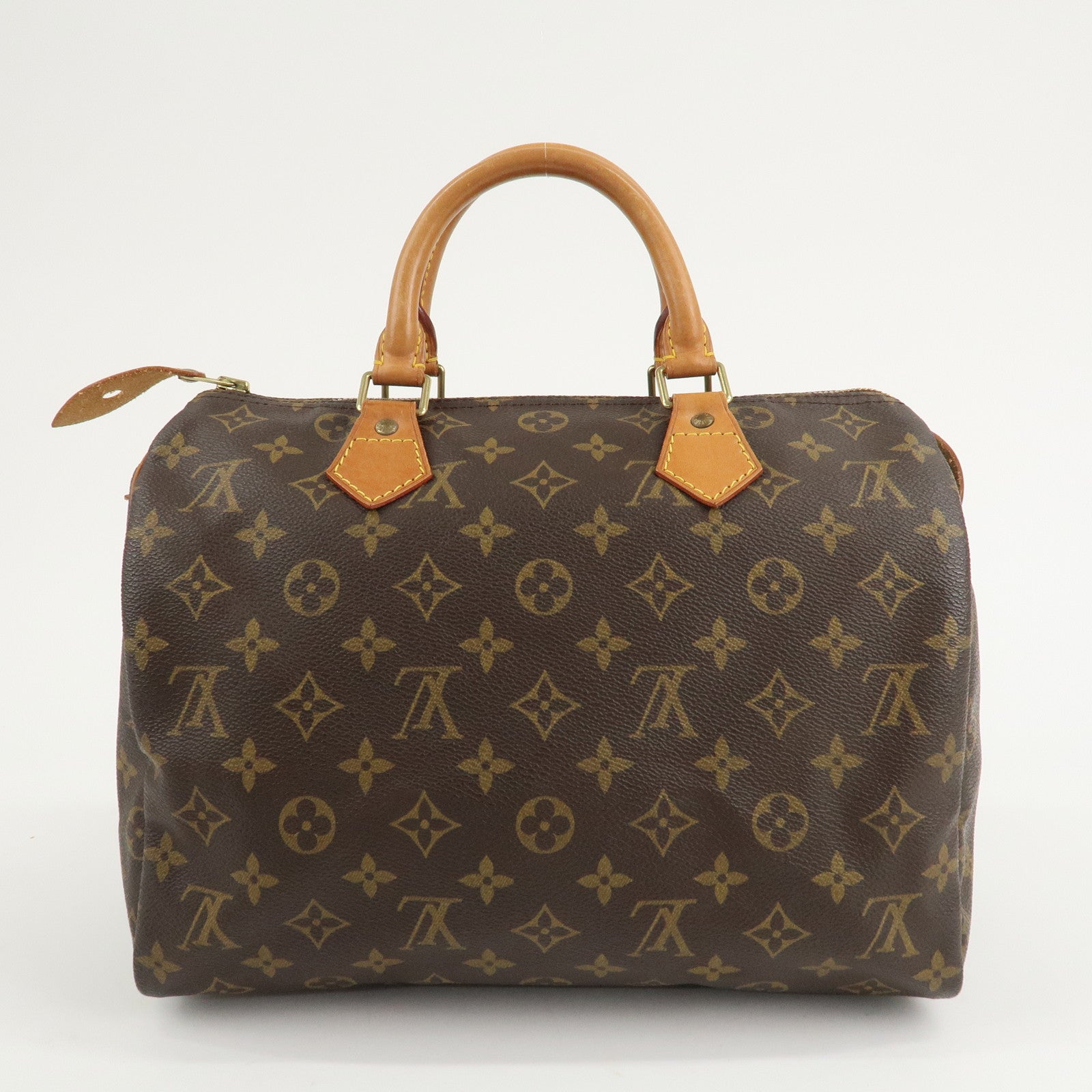 Louis Vuitton Monogram Speedy 30 Hand Bag Boston Bag M41526 Used