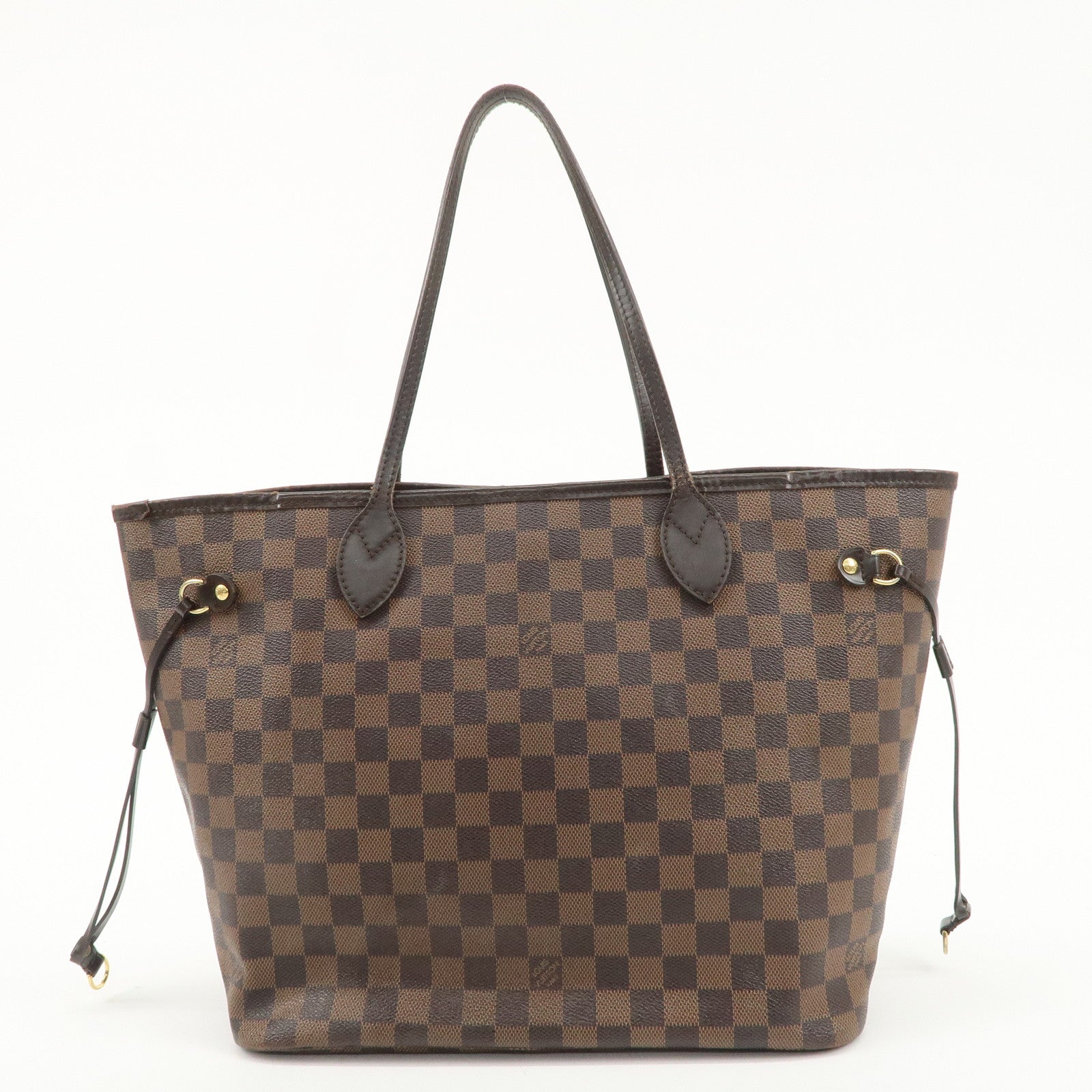 Louis Vuitton Damier Neverfull MM Tote Bag N51105 Used