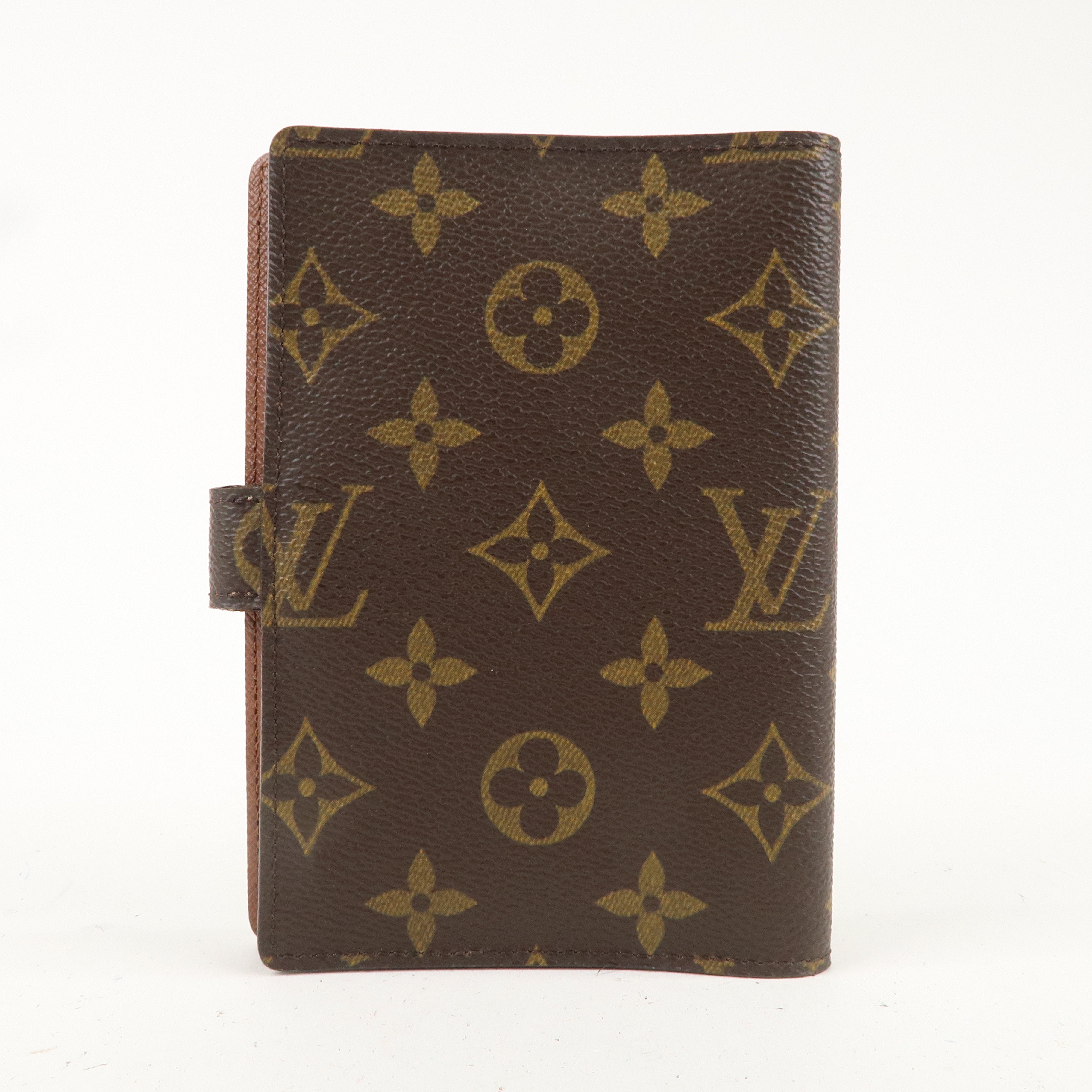 Louis Vuitton Monogram Agenda PM Planner Cover Brown R20005