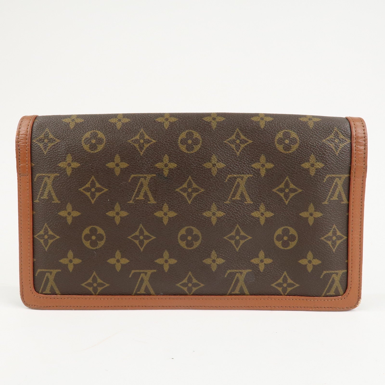 Louis Vuitton Monogram Pochette Dam GM Clutch Bag M51810 Used