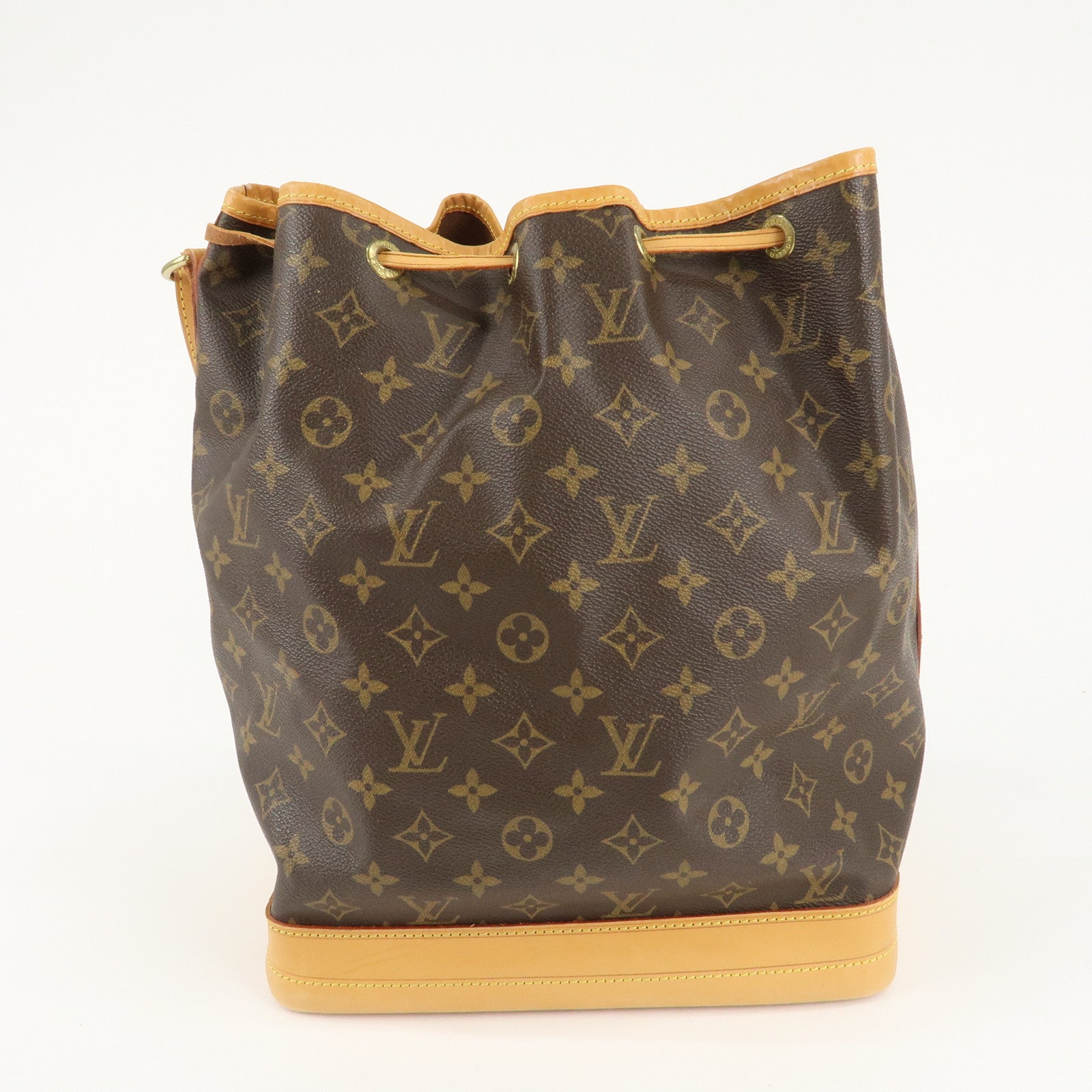 Louis Vuitton Monogram Noe Shoulder Bag Hand Bag Brown M42224