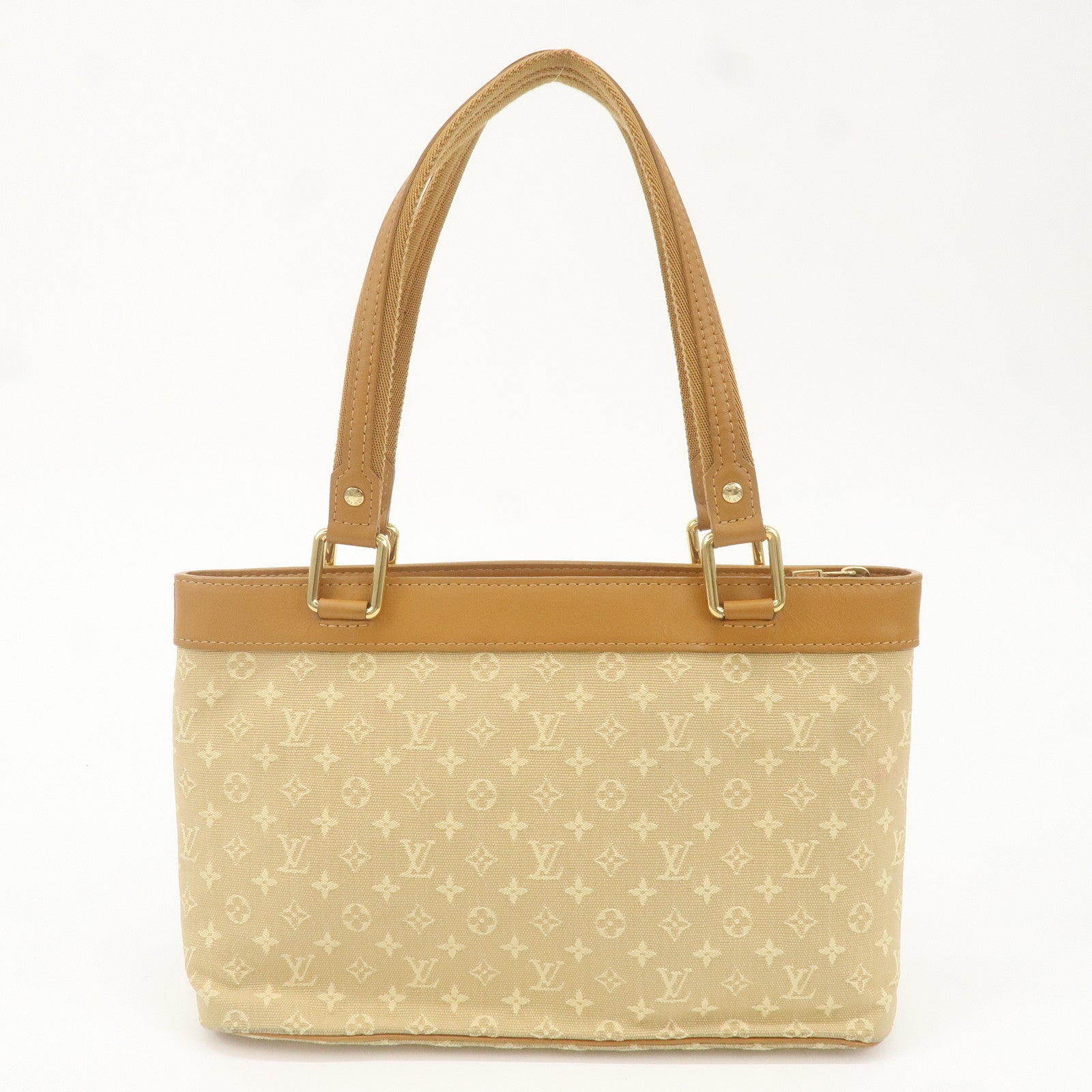 Louis Vuitton Monogram Mini Lucille PM Hand Bag Beige M92684