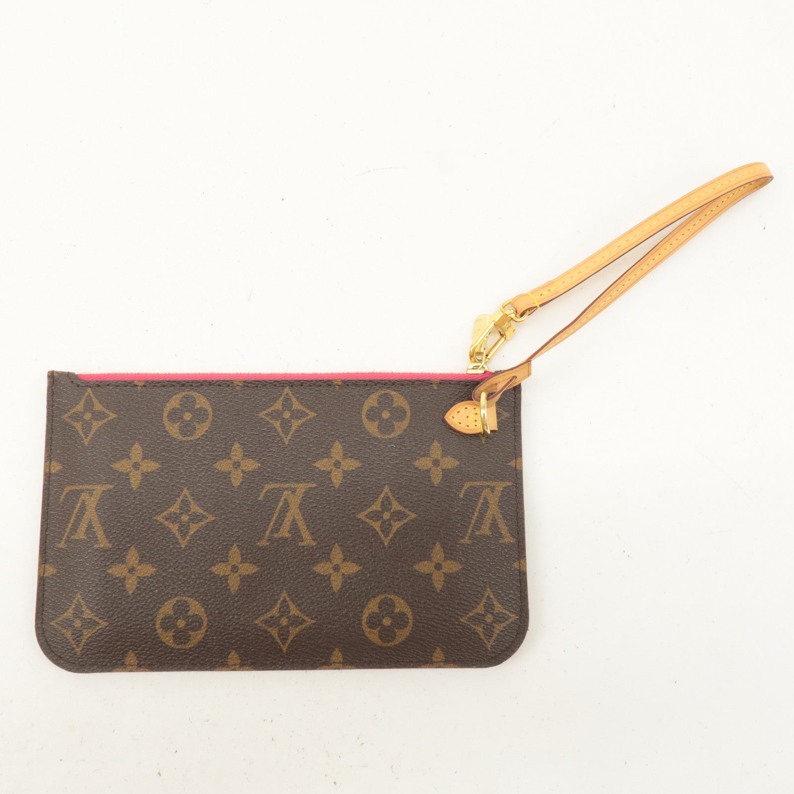 Louis Vuitton Monogram Neverfull PM Pouch Pivoine