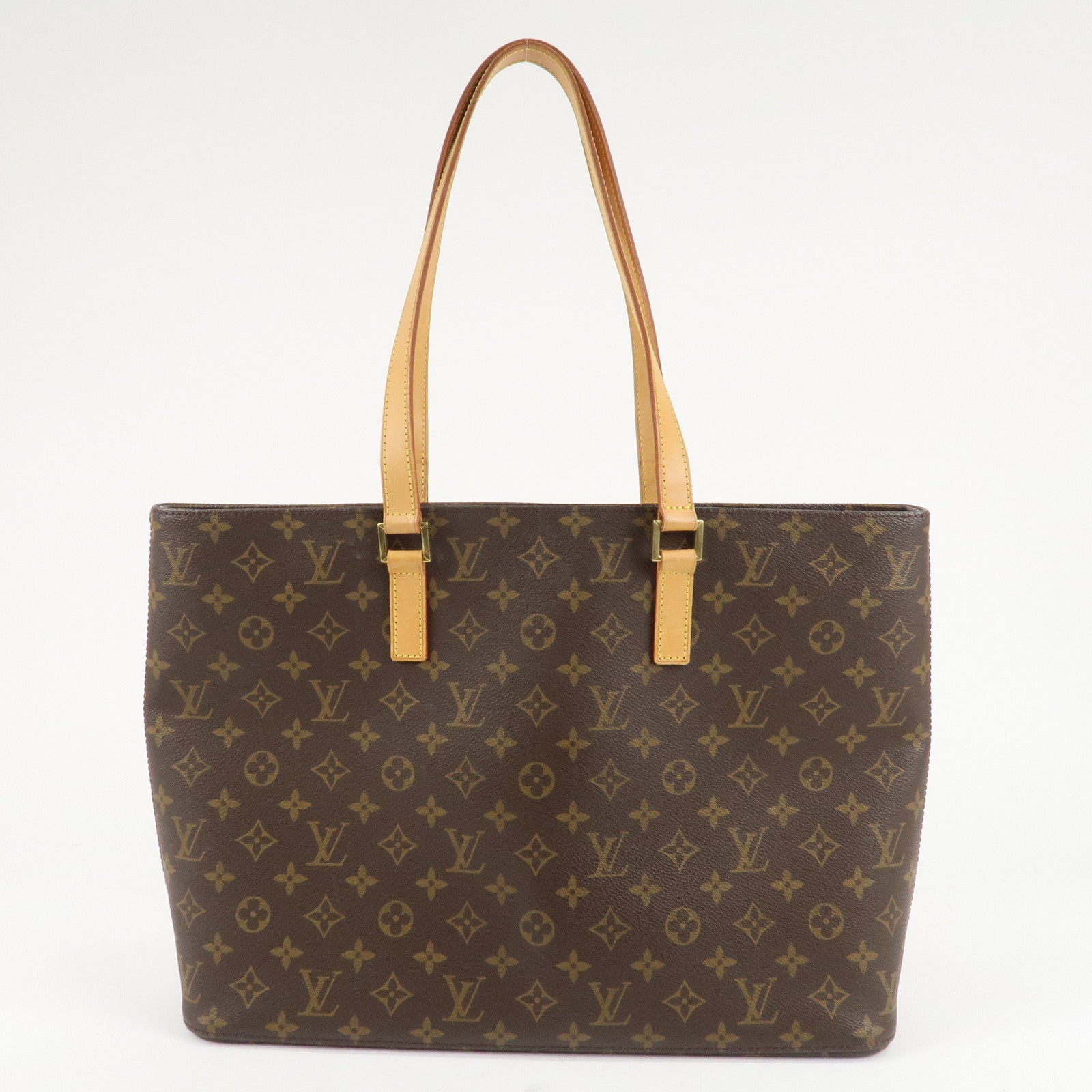 Louis Vuitton Monogram Luco Tote Bag Hand Bag Brown M51155