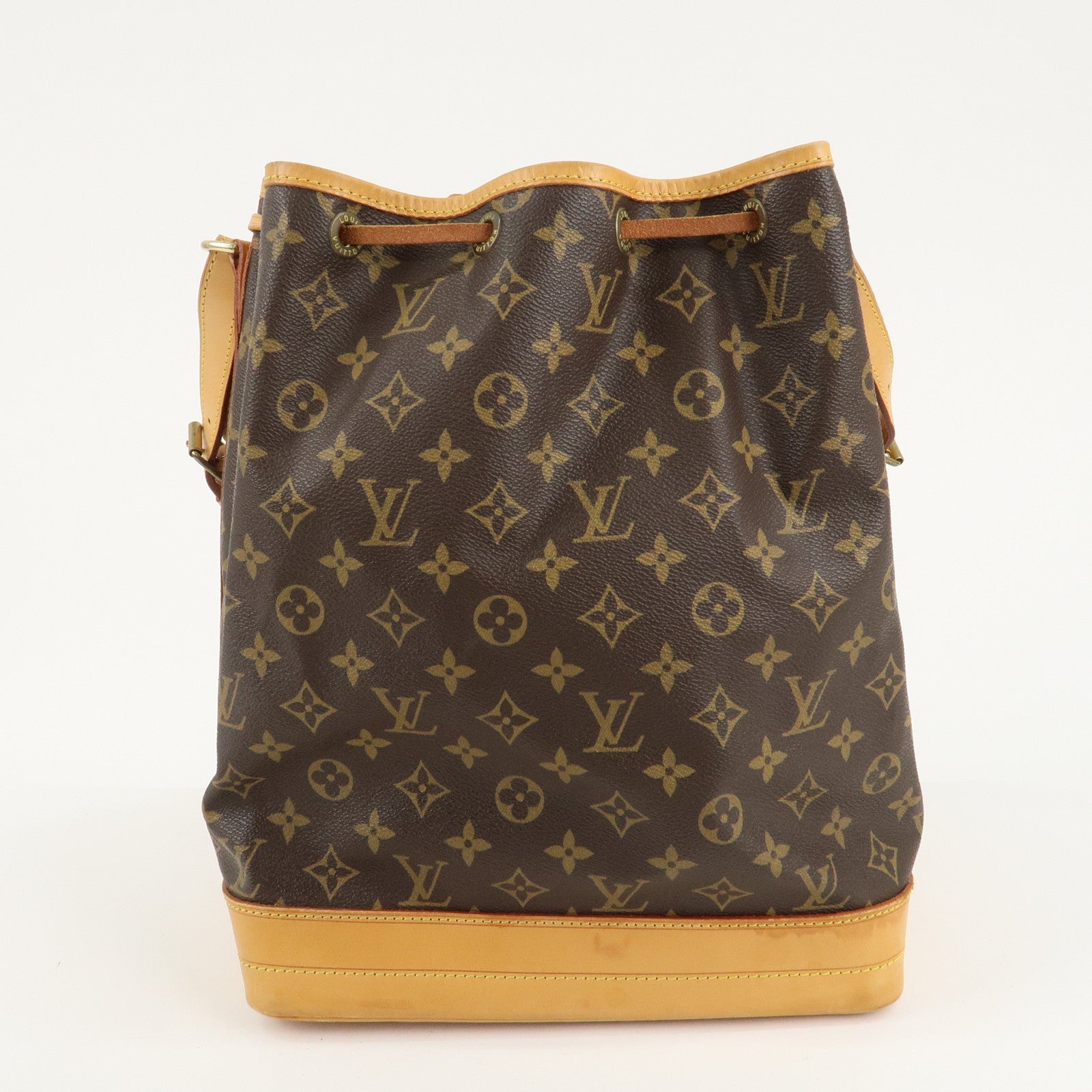 Louis Vuitton Monogram Noe Shoulder Bag Hand Bag Brown M42224 Used