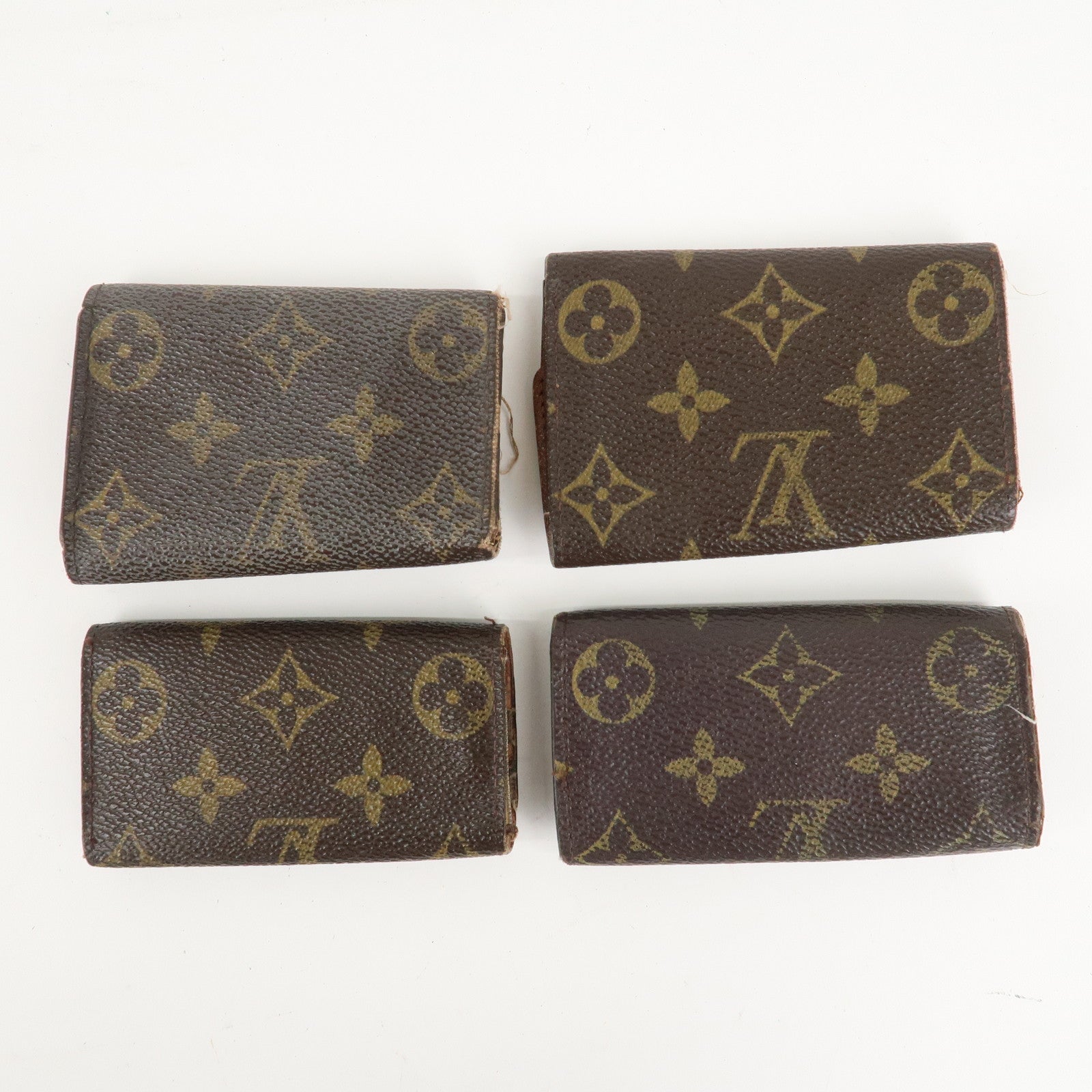 Louis Vuitton Monogram Set of 3 Multiclés 4 
6 M62630 M62631 Used