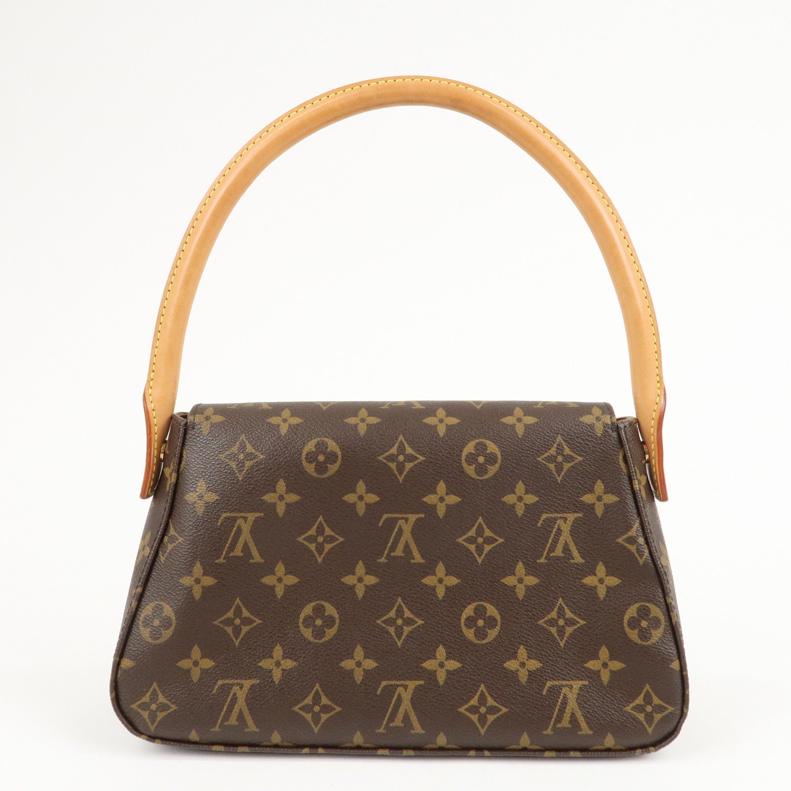 Louis Vuitton Monogram Mini Looping Shoulder Bag Hand Bag M51147 Used