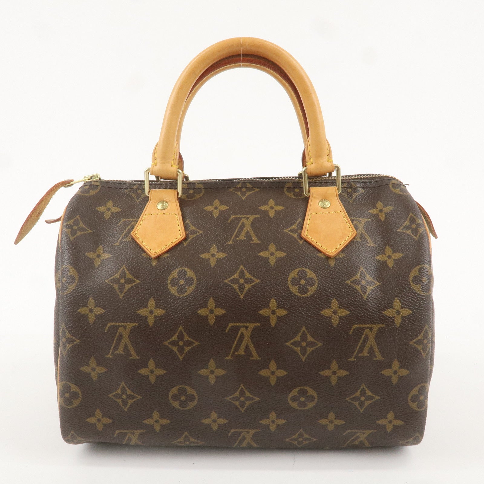 Louis Vuitton Monogram Speedy 25 Hand Bag Boston Bag M41528